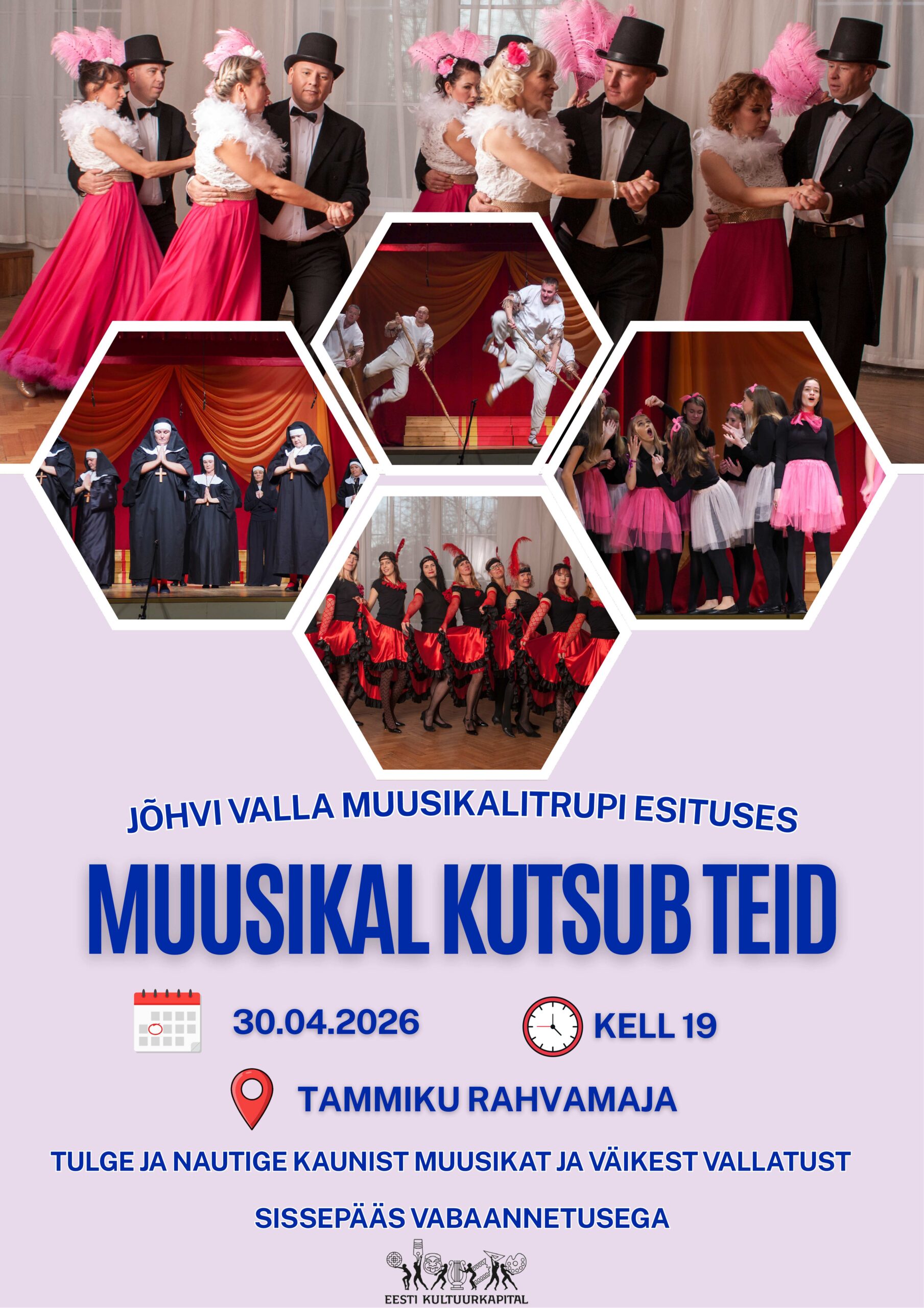 Muusikalitrupi etendus „Muusikal kutsub teid“
