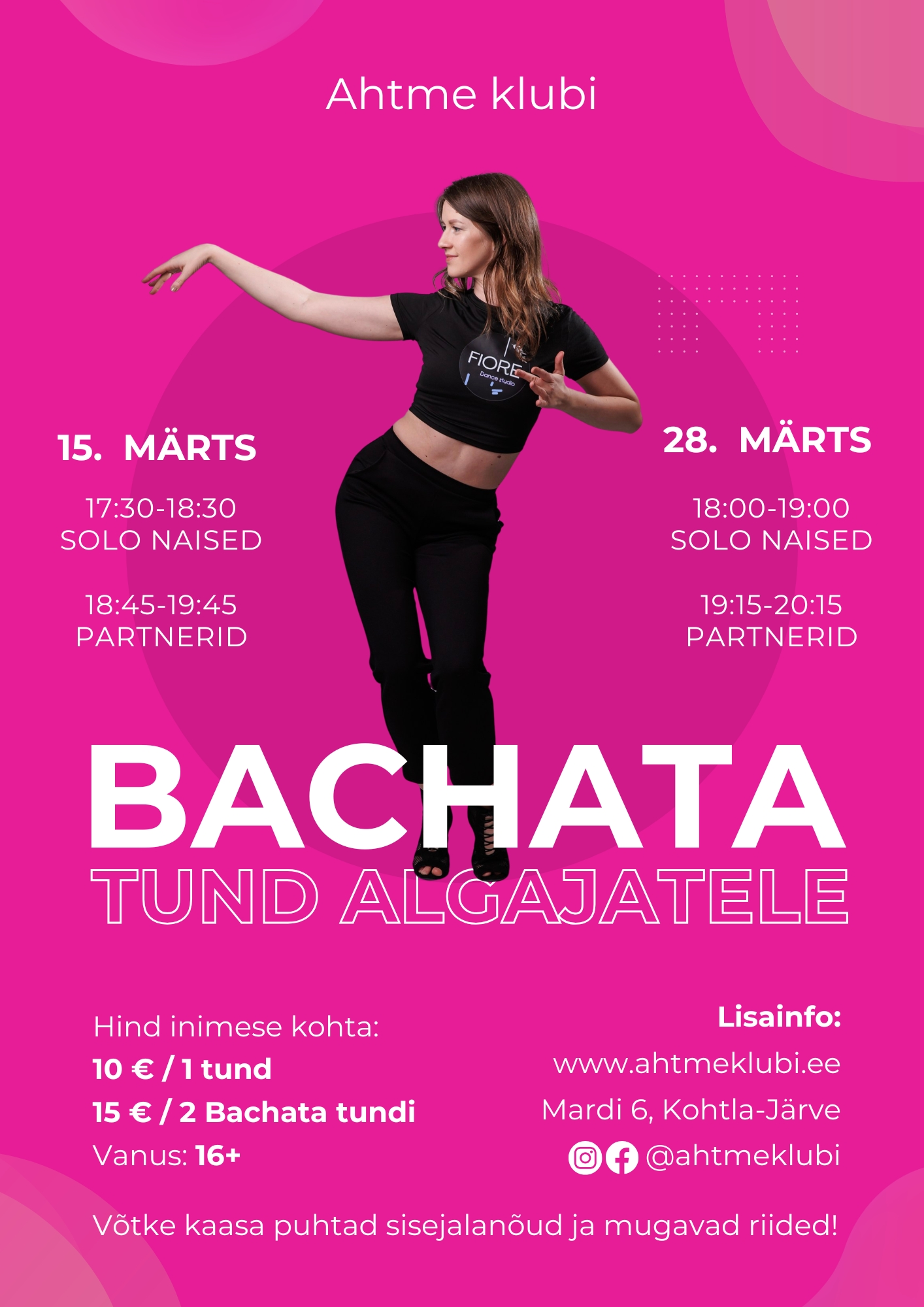 Урок бачаты для начинающих