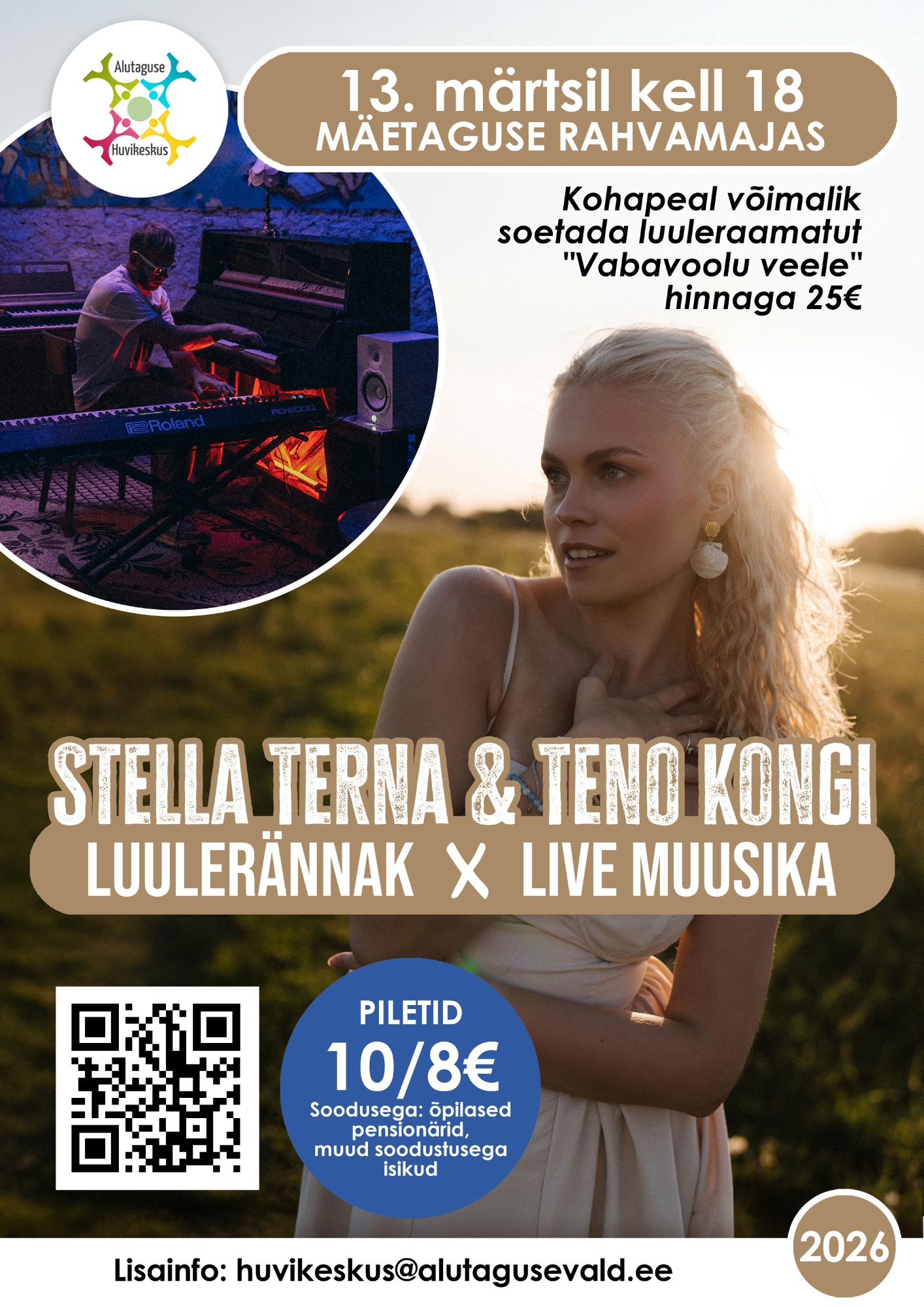 Poetry Journey X Live music: Stella Terna and Teno Kongi