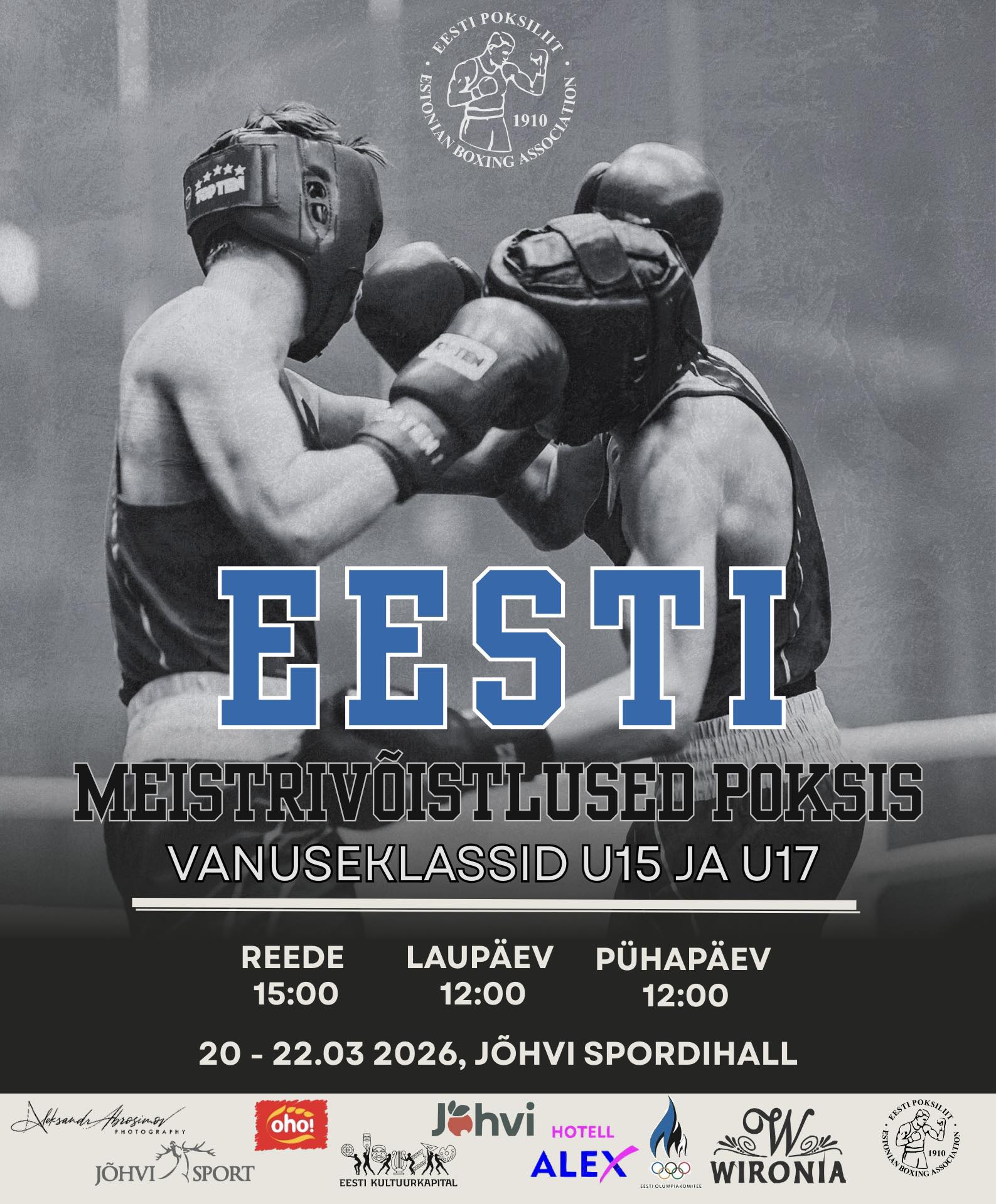 Estonian championships in boxing U15 and U17