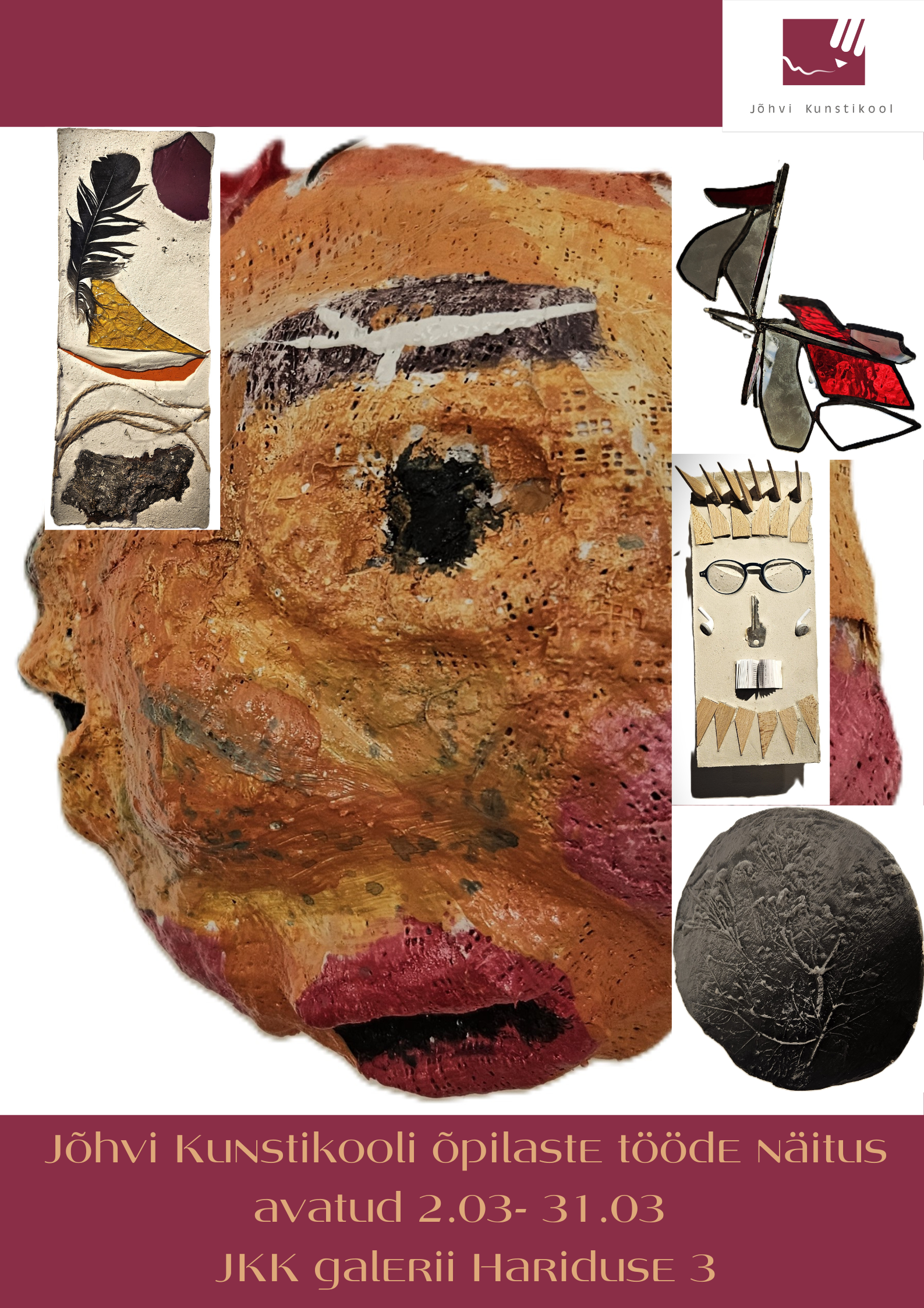 Exhibition of works by Jõhvi Art School students