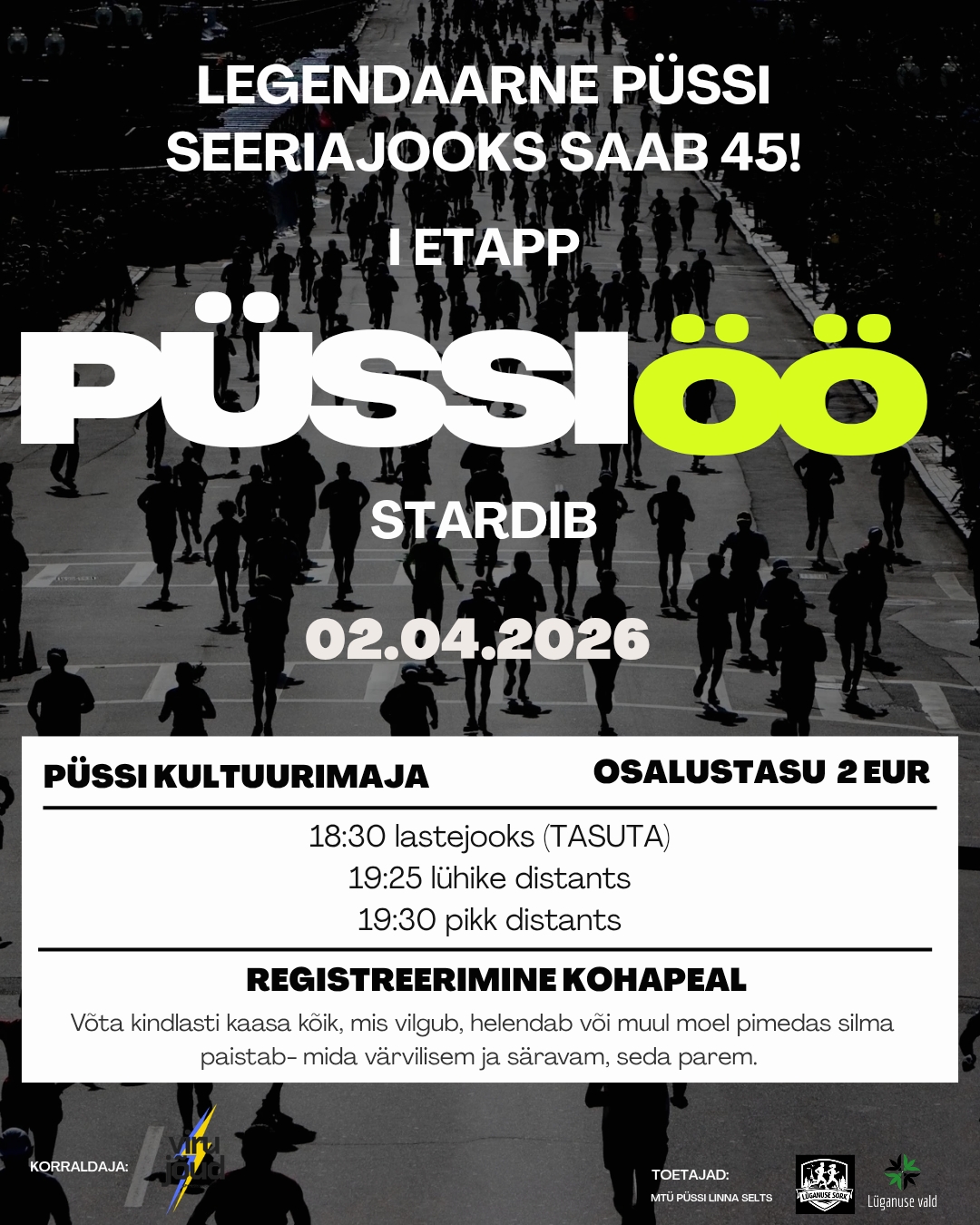 45. Püssi Seeriajooksu I etapp – PüssiÖÖ
