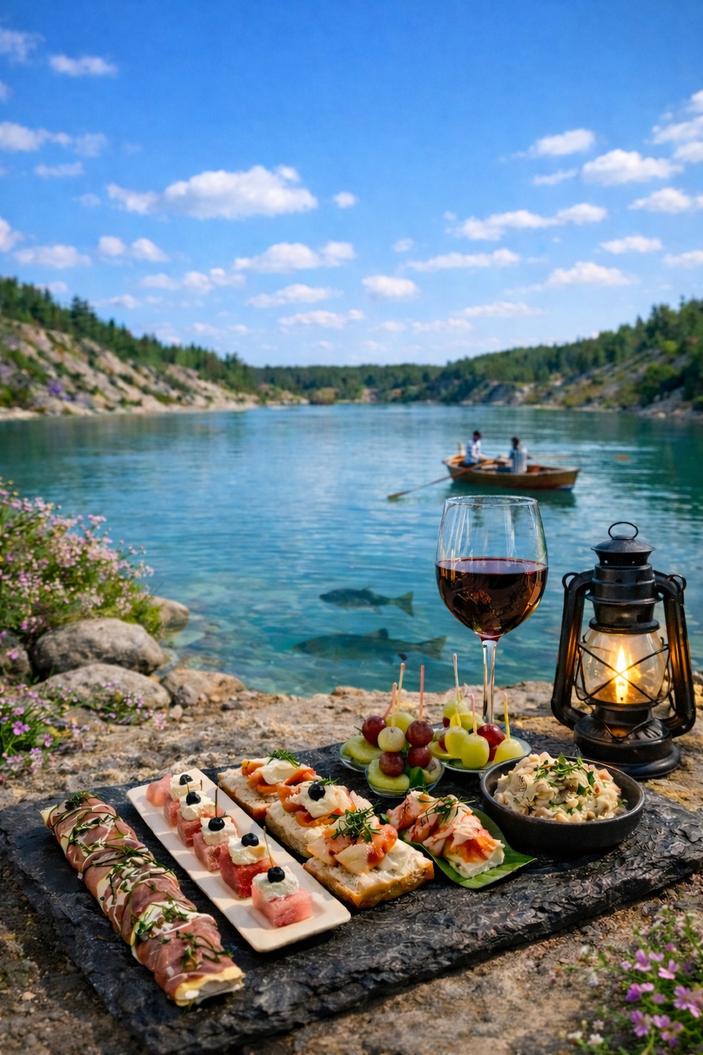 Wine evening “Water, wine and aquatic animals”