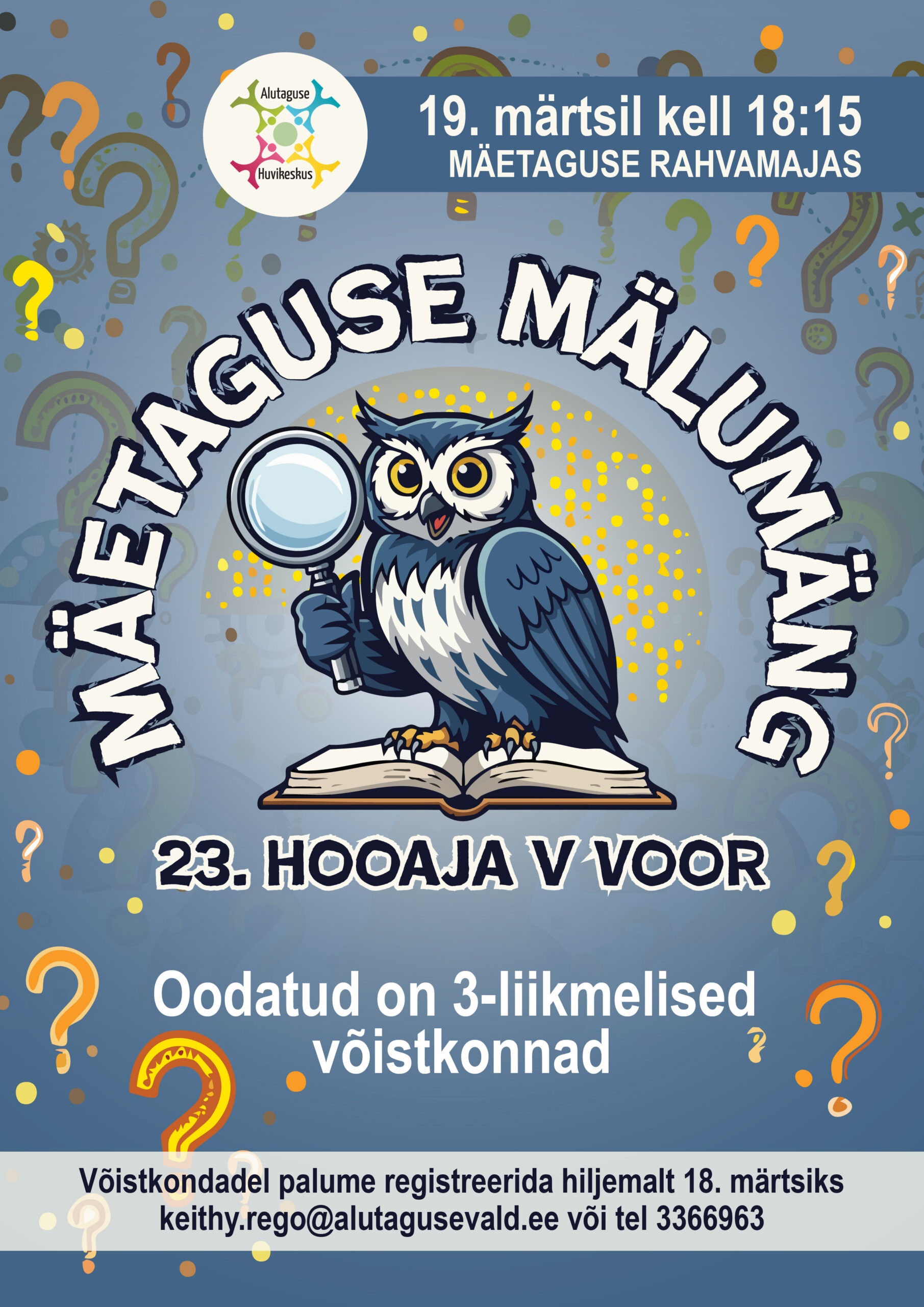 Mäetaguse mälumängu 23. hooaja V voor