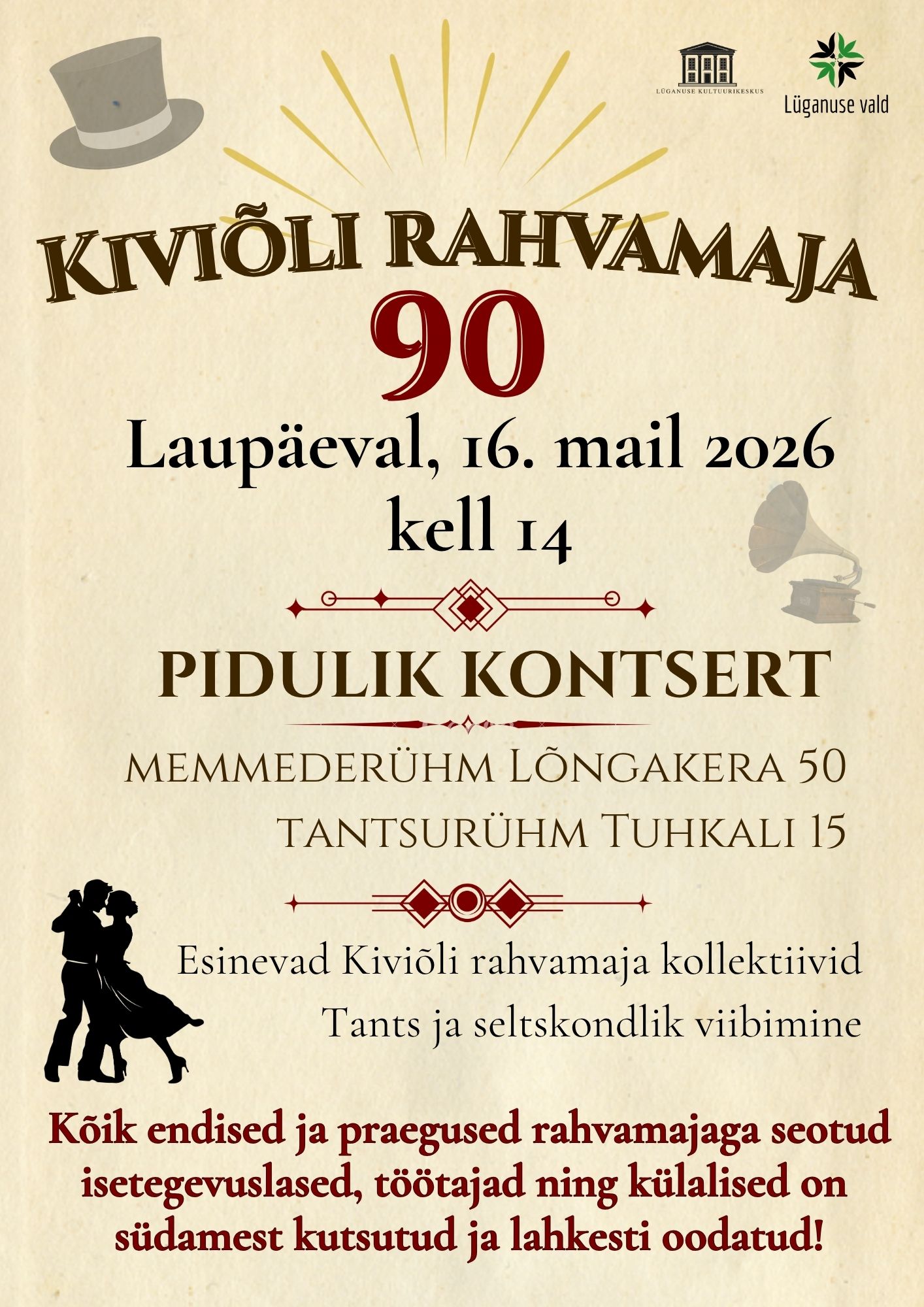 Kiviõli rahvamaja 90