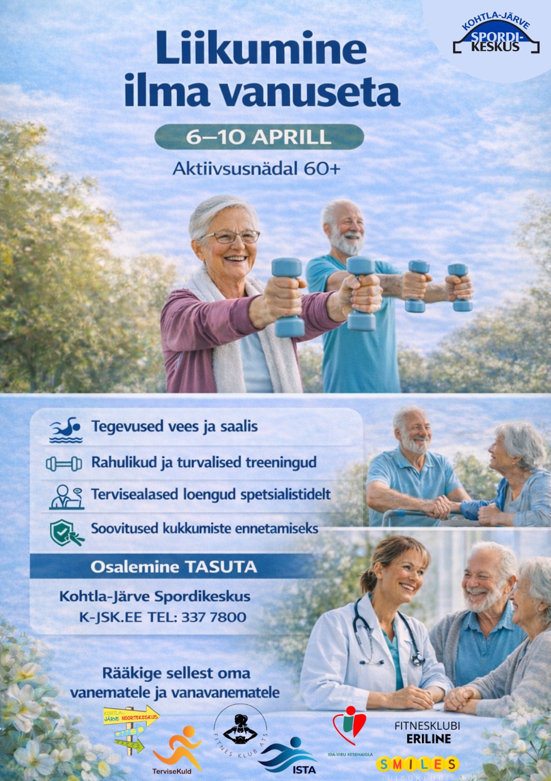 Liikumine ilma vanuseta: aktiivne nädal eakatele