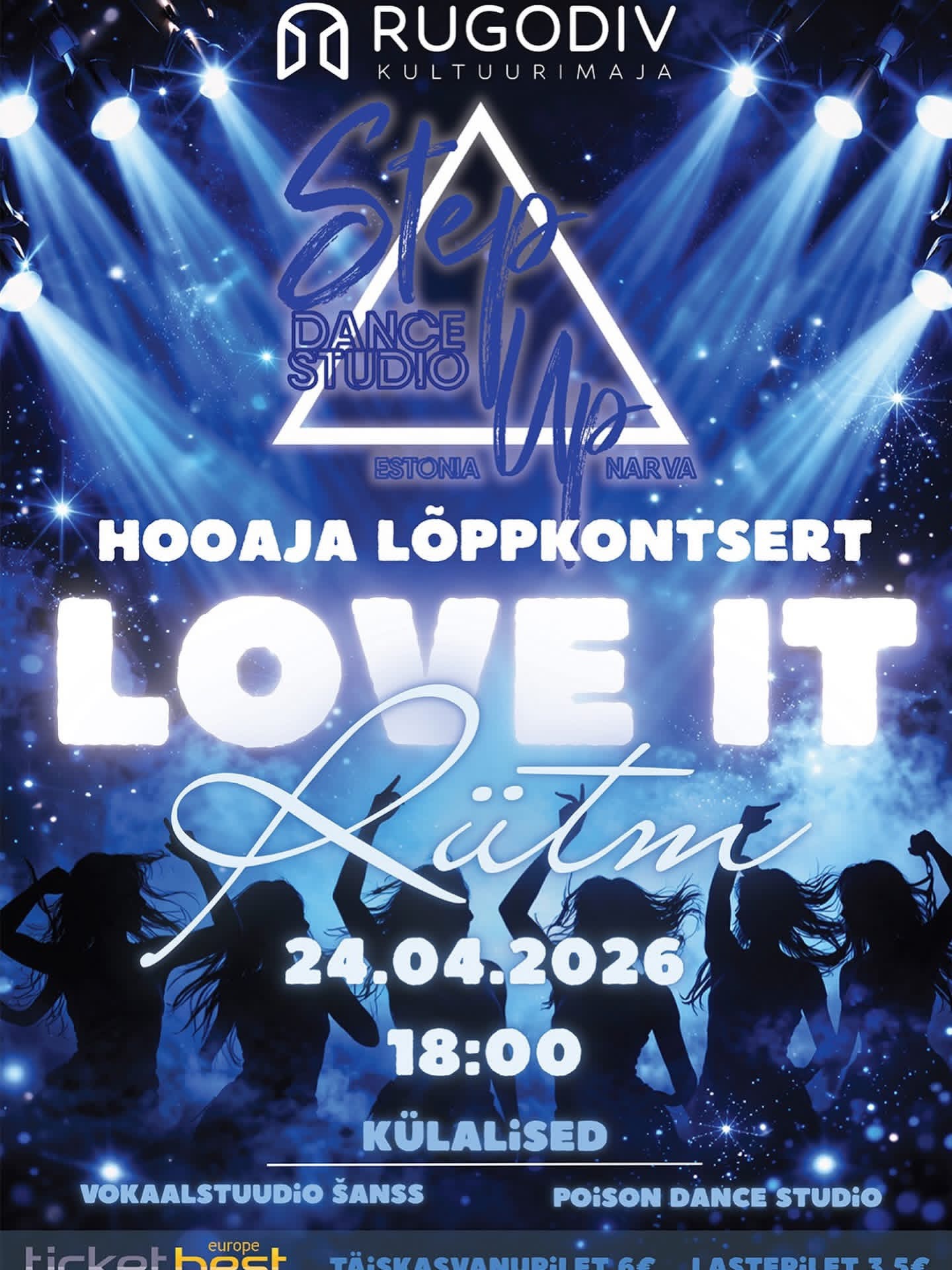 LOVE IT Rütm — Step Up Dance Studio hooaja lõppkontsert