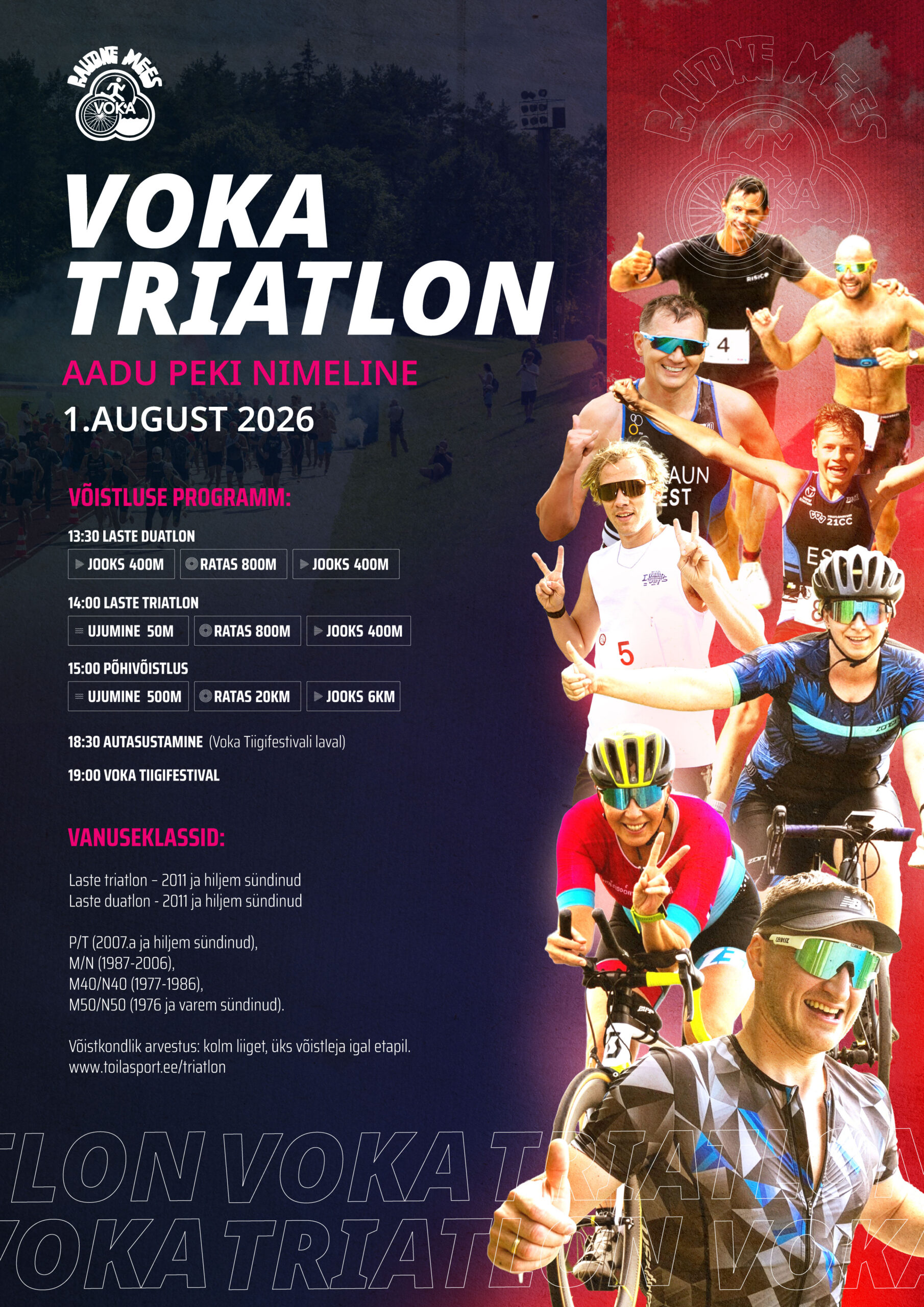 Aadu Peki nimeline Voka triatlon