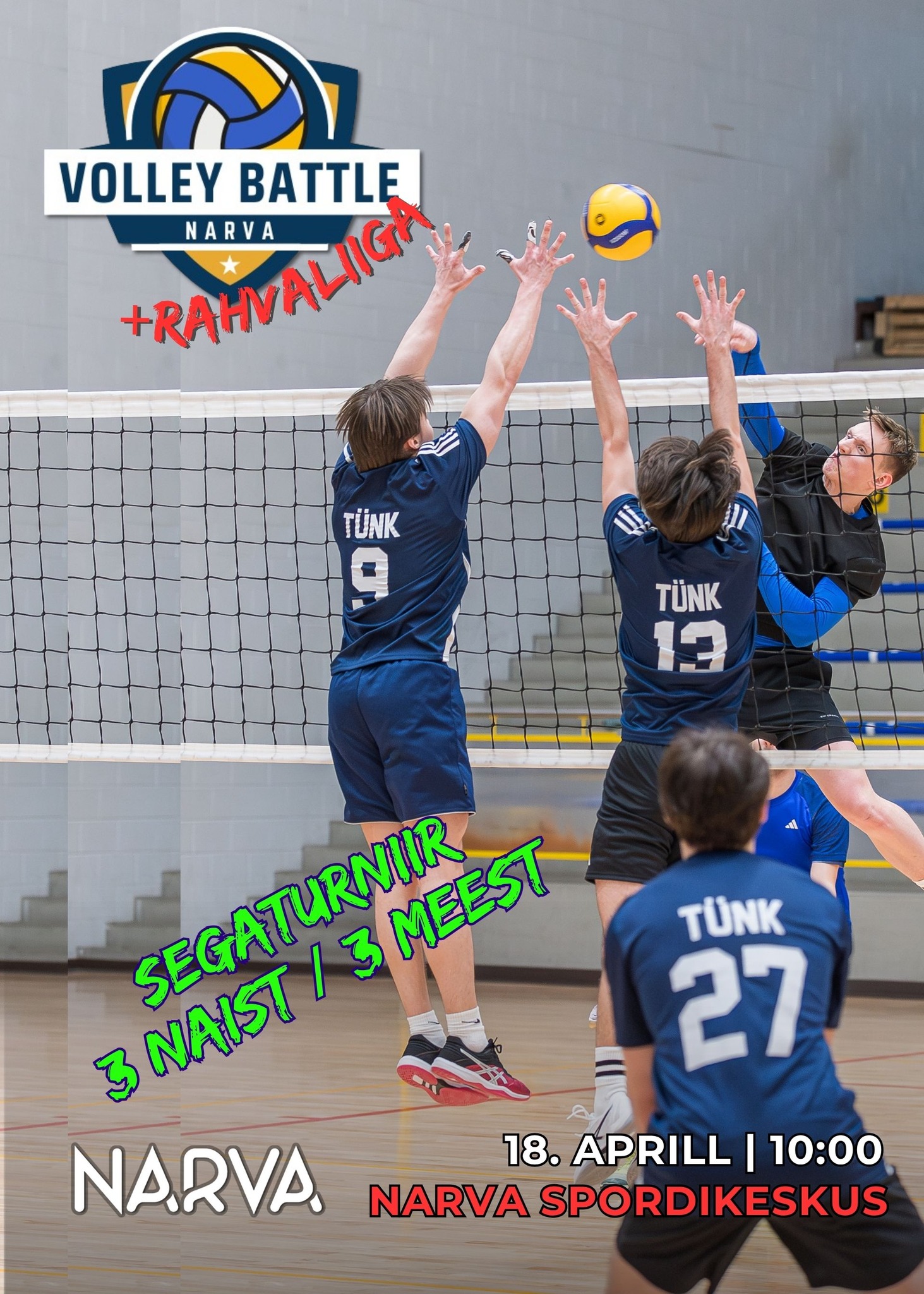 III Narva Volley Battle + Rahvaliiga