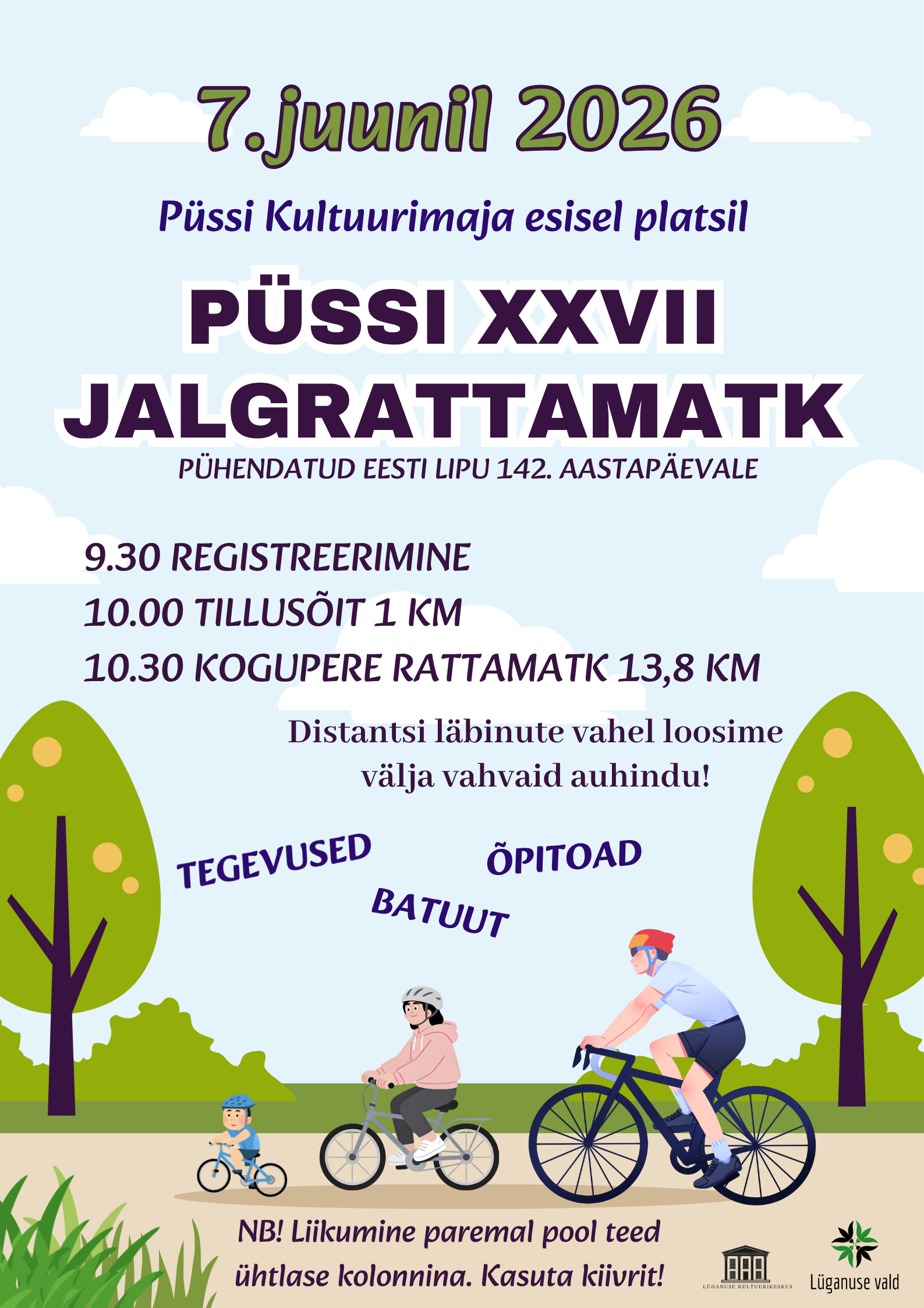 Püssi XXVII jalgrattamatk