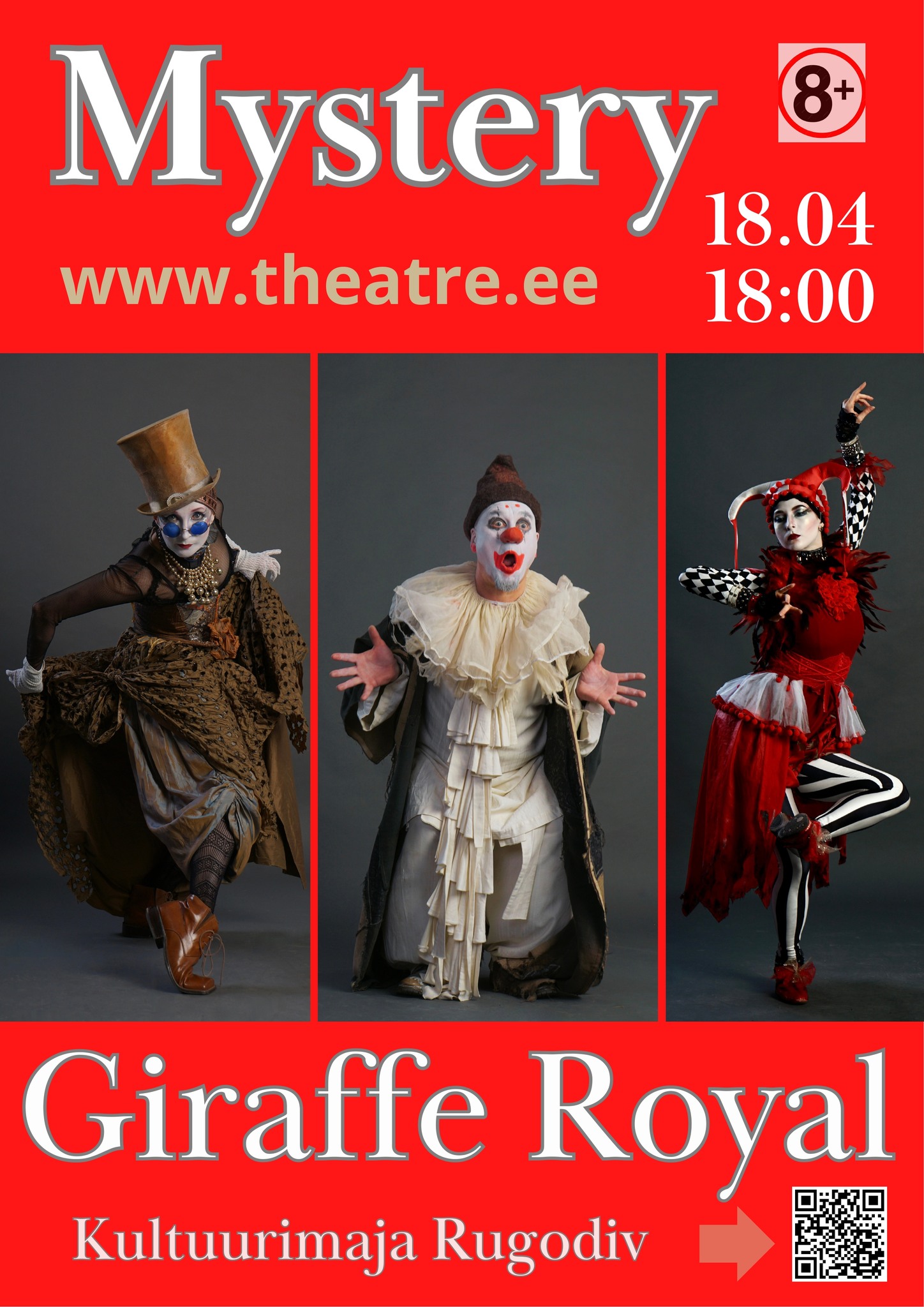 “Giraffe Royal”:  Sõnadeta lavastus „Müsteerium“
