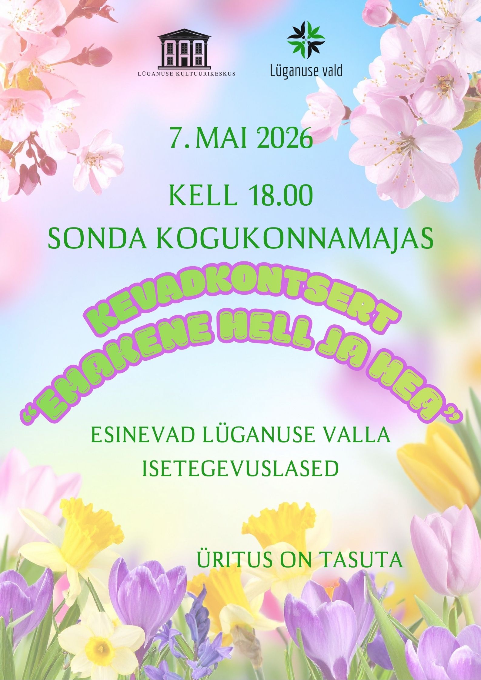 Spring concert Mother tender and good