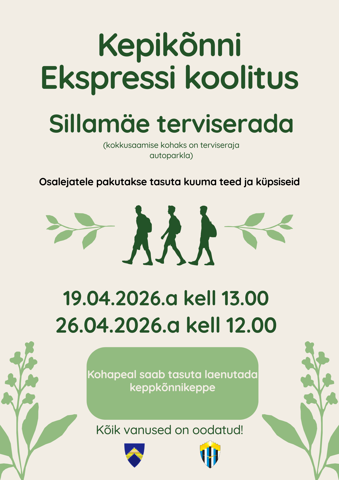 Cane walking Express training