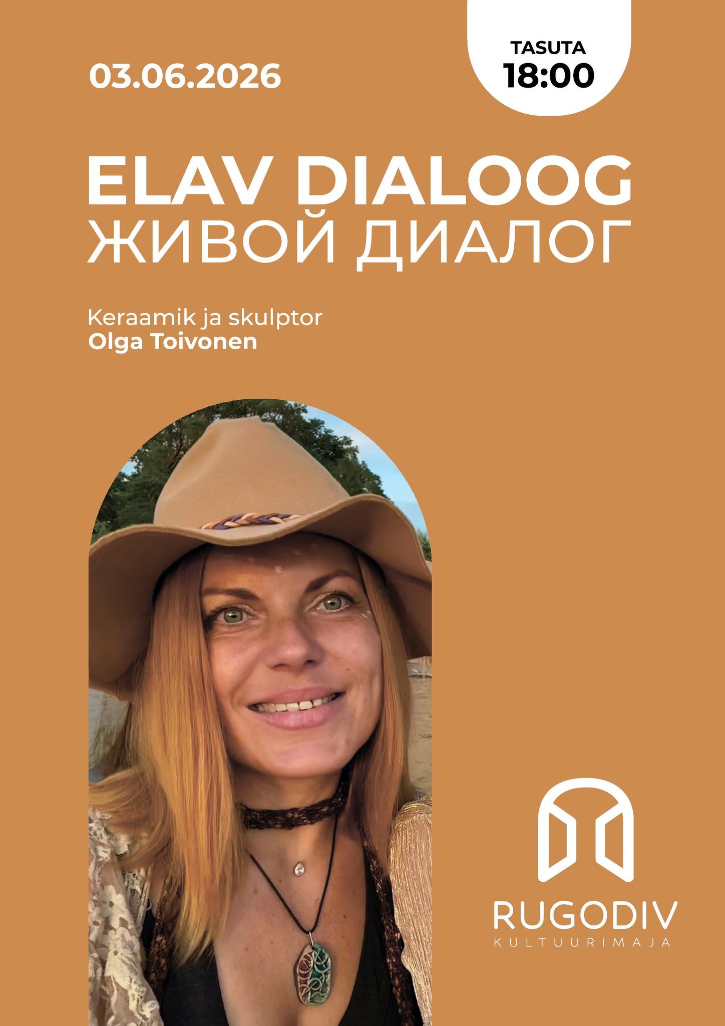 LIVE DIALOGUE: ceramist and sculptor Olga Toivonen