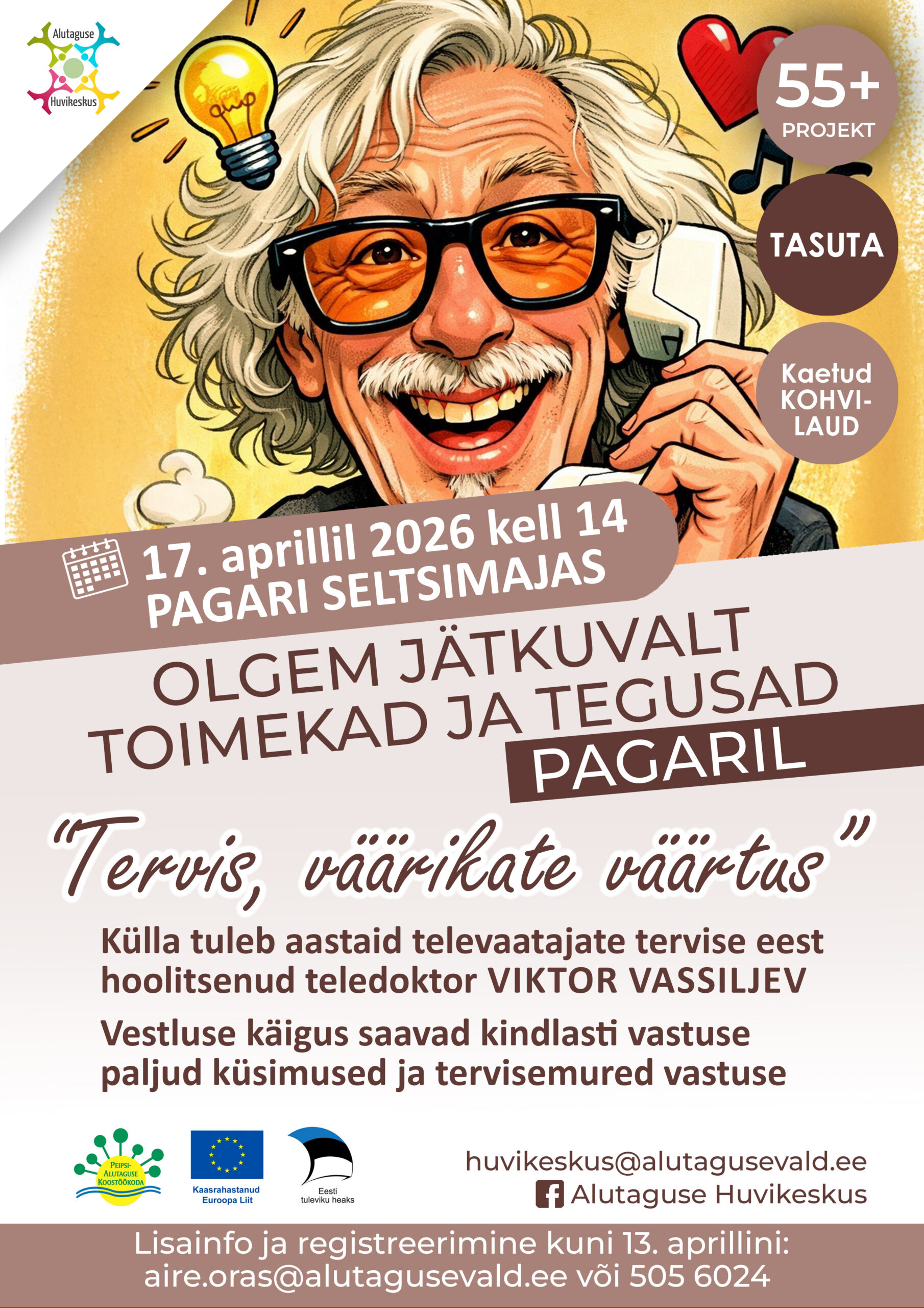 “Tervis, väärikate väärtus”. Kohtumine teledoktor Viktor Vassiljeviga