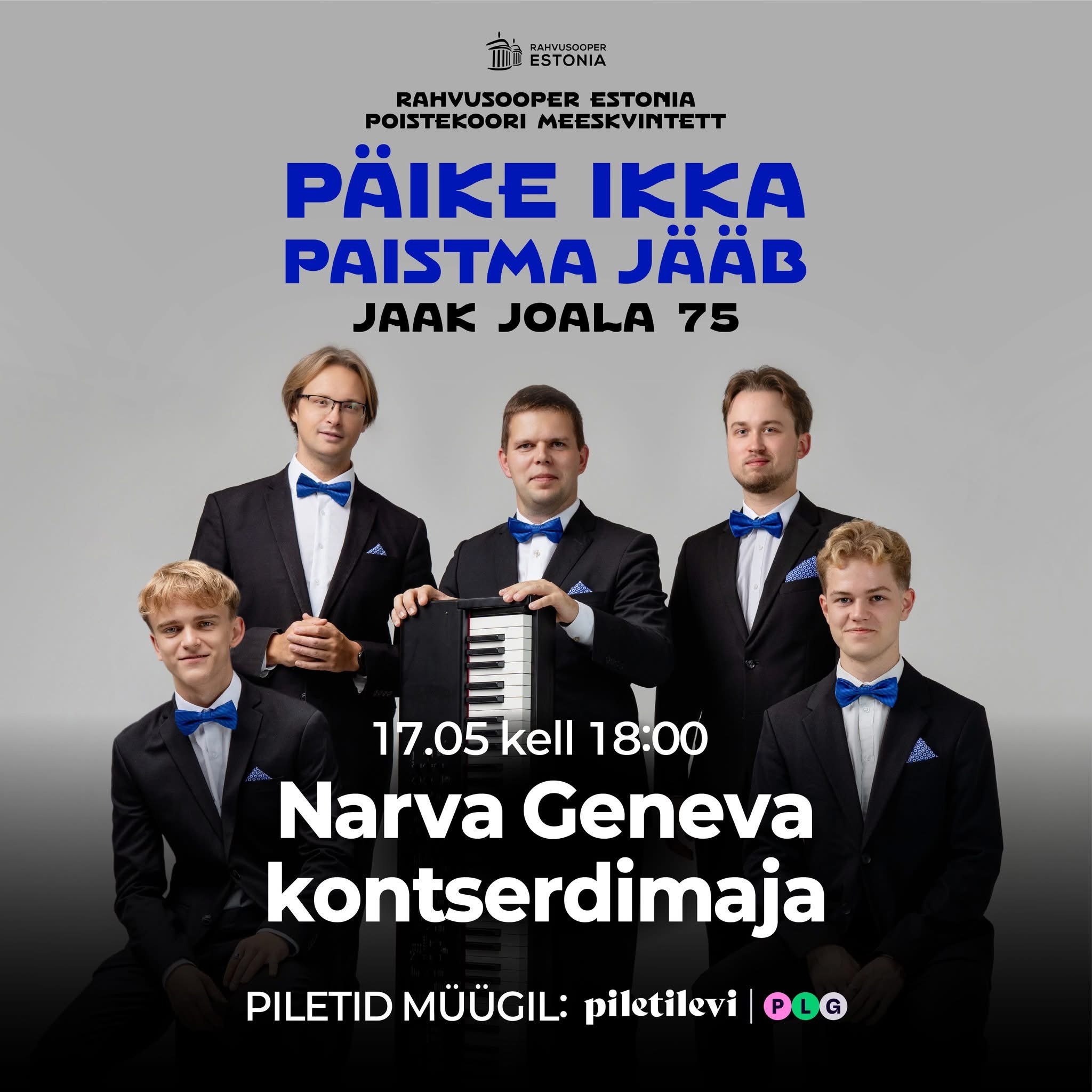 Jaak Joala 75 concert tour “The sun still shines”