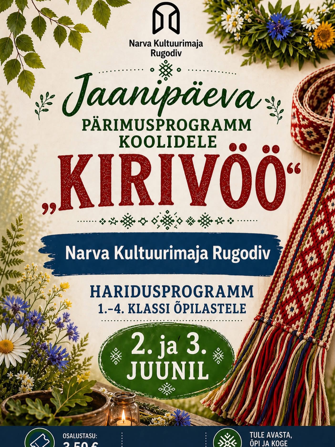 St. John’s Day tradition program for schools “Kirivöö”!