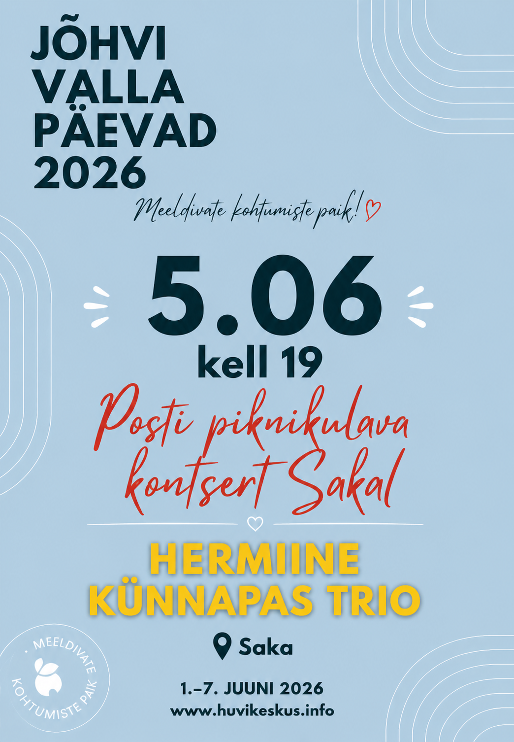 Jõhvi valla päevad 2026 • 5.06 Amanda Hermiine Künnapas trio kontsert
