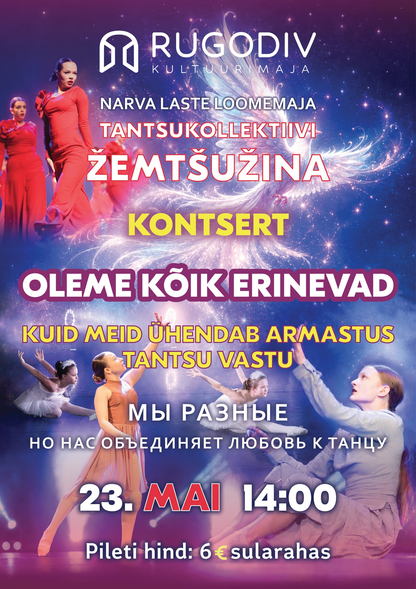 Concert of the dance collective “Žemtšužina”.