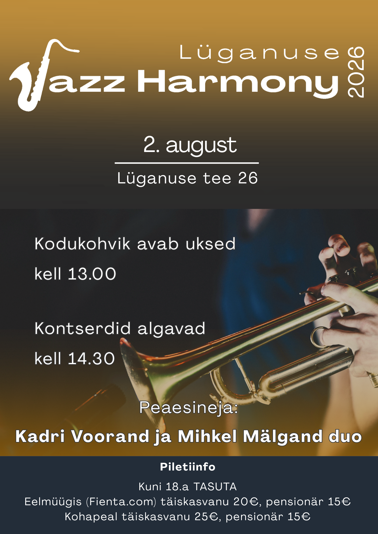 Lüganuse Jazz Harmony 2026