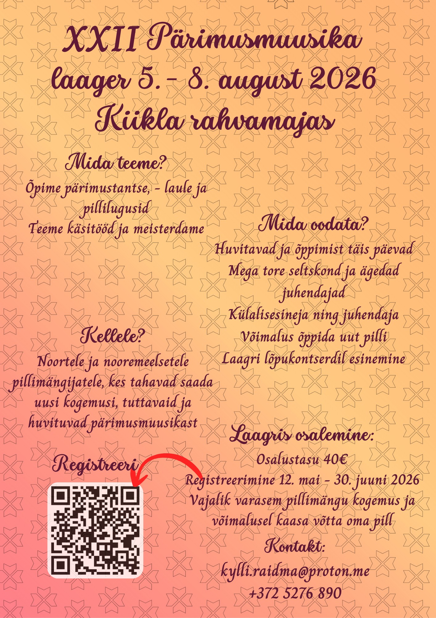 XXII Traditional Music Camp