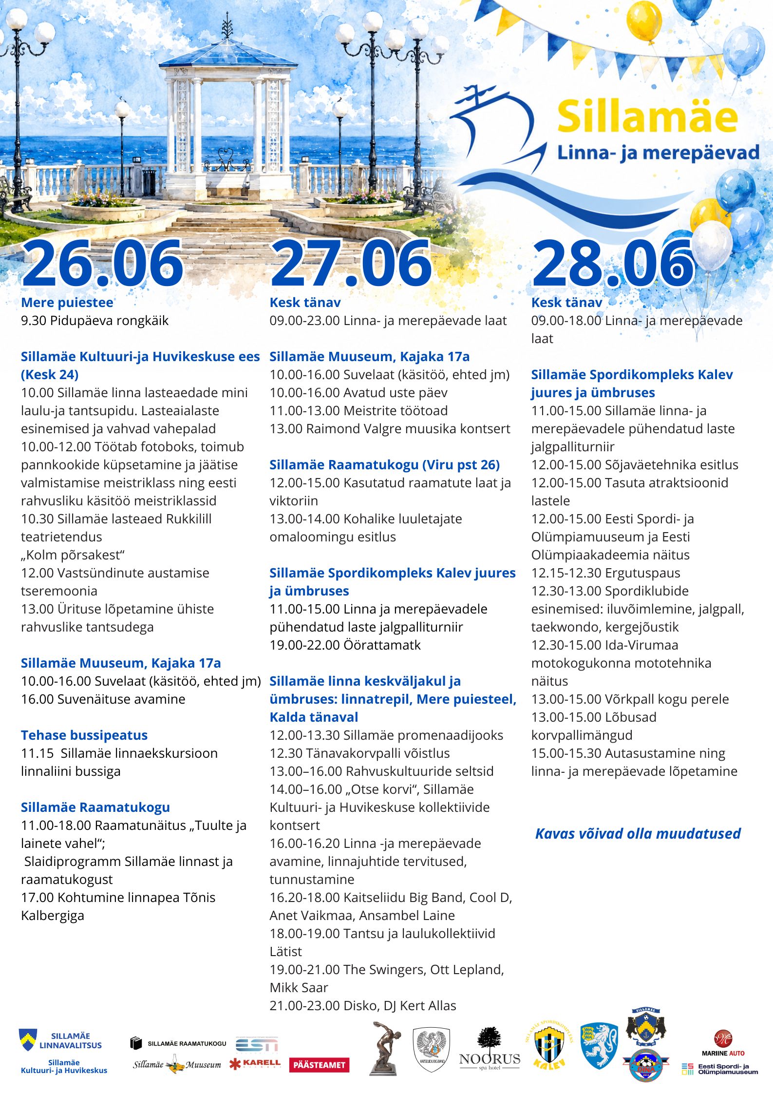 Sillamäe City and Sea Days