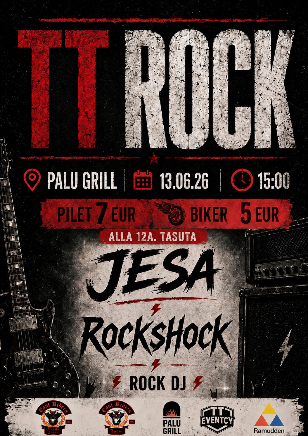 Heavy music concert at TT Rock Palu grill