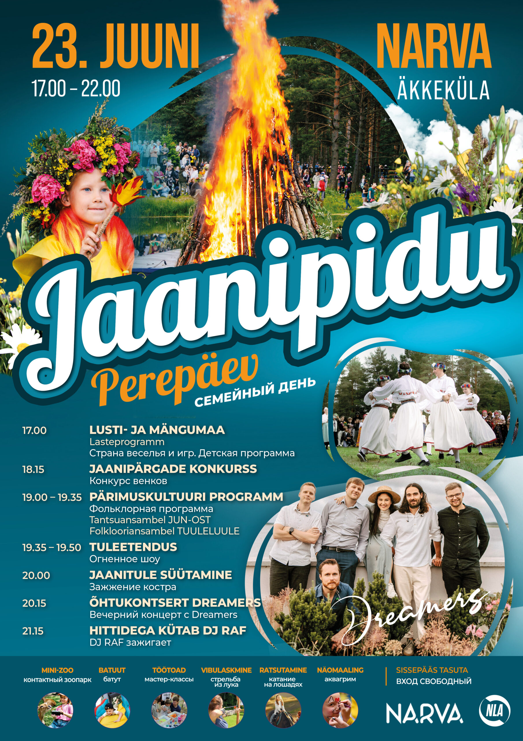 Midsummer Celebration in Äkkeküla