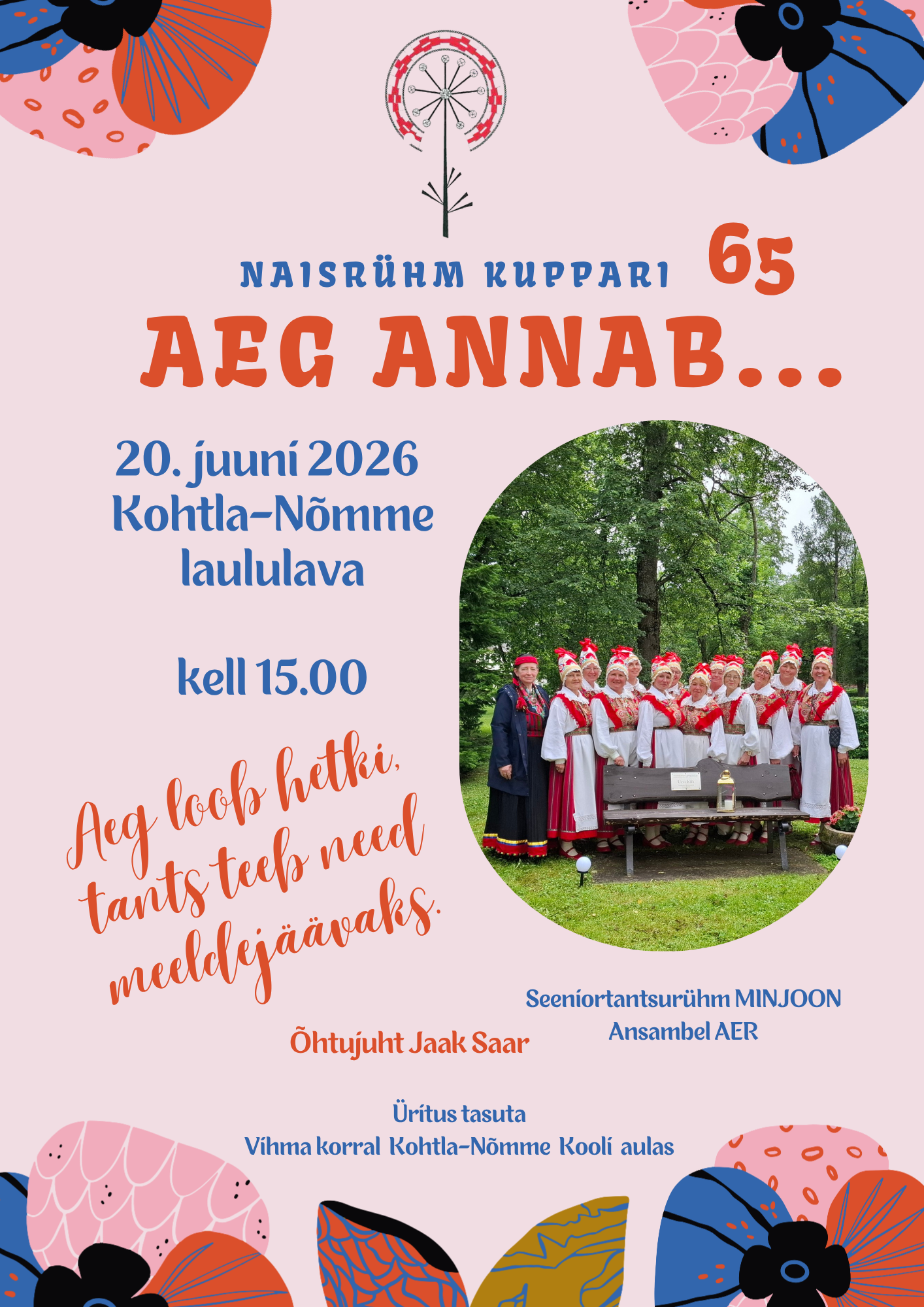 Female group Kuppar’s 65th anniversary concert “Time gives”