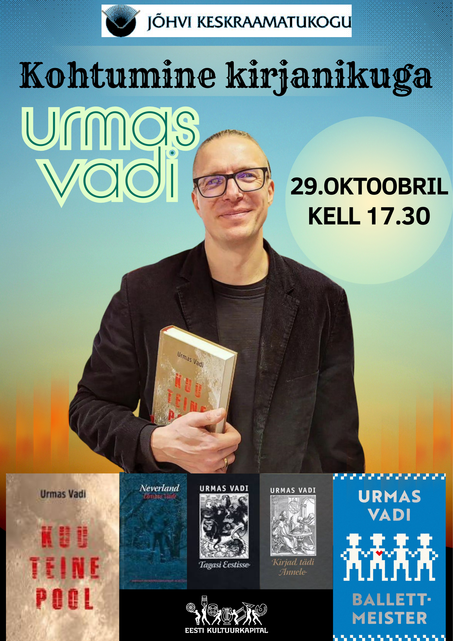 Meeting with the writer – Urmas Vadi