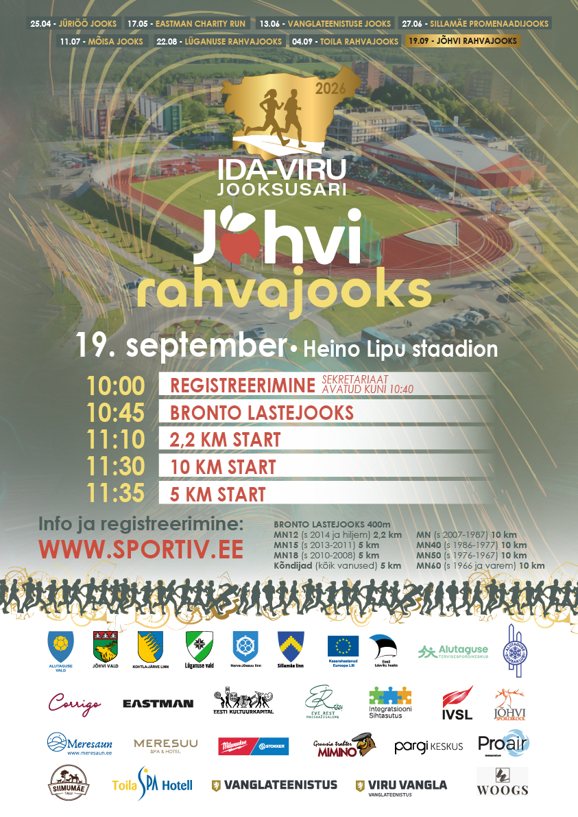Ida-Viru Running Series – Jõhvi Community Run