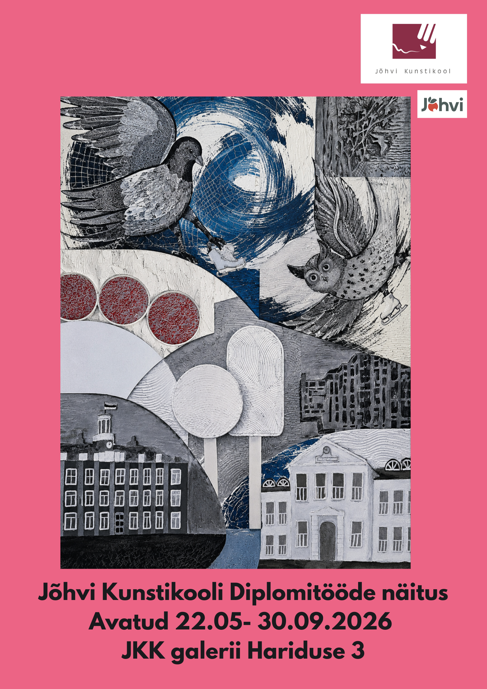 Jõhvi Art School diploma theses exhibition