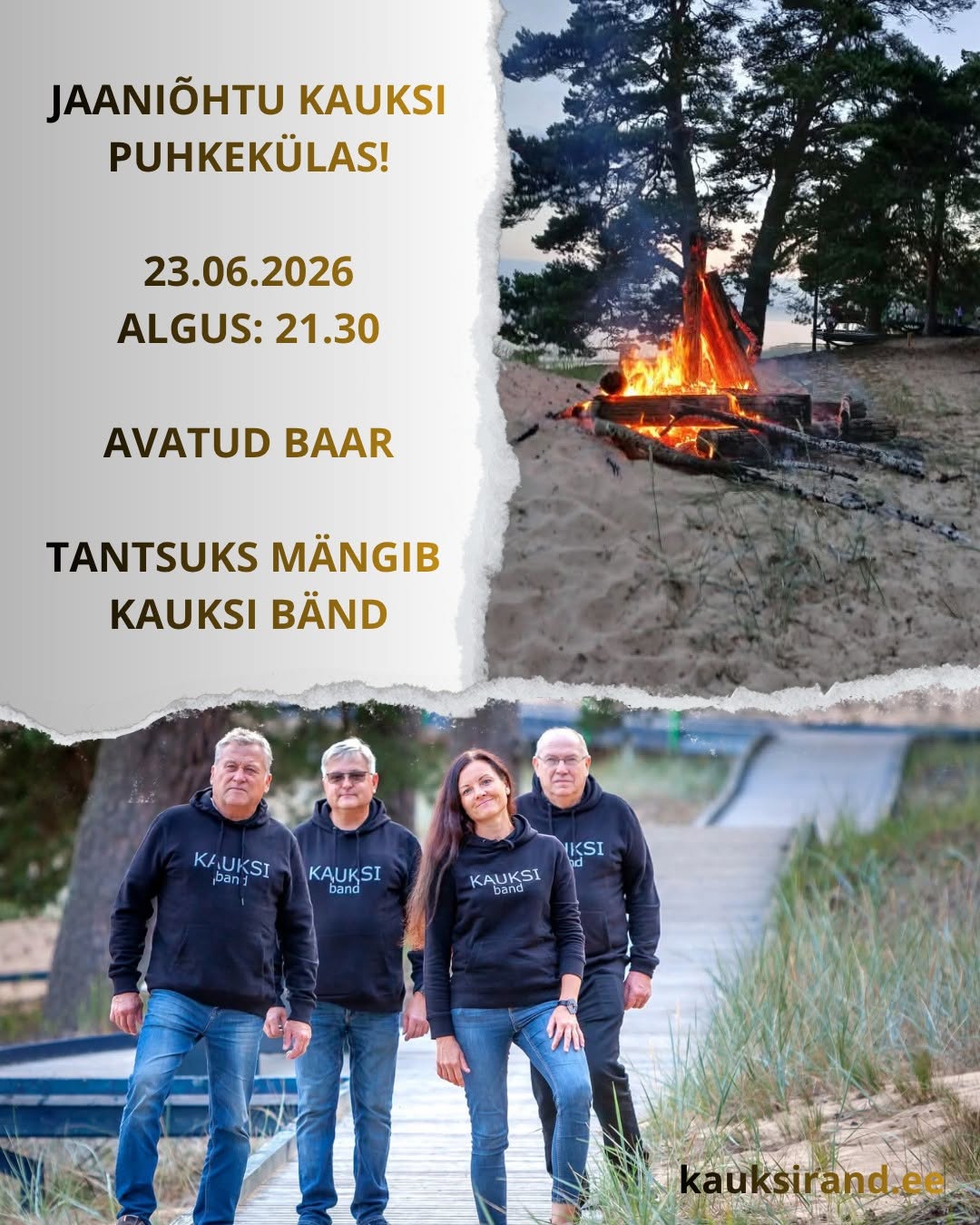 Midsummer’s Eve in Kauks holiday village