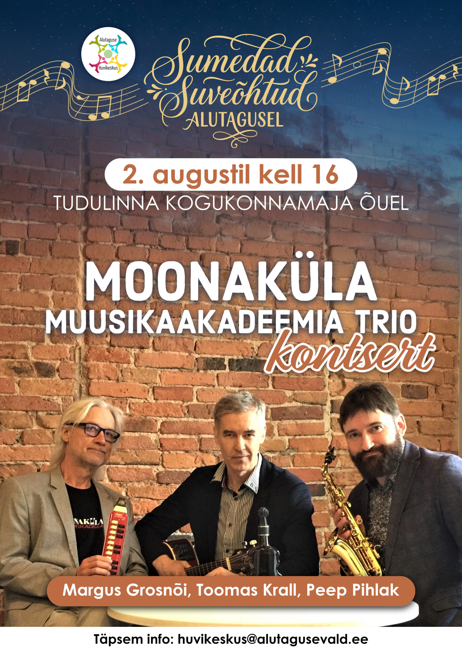 Dull summer evenings at Alutagus: Moonaküla Music Academy Trio