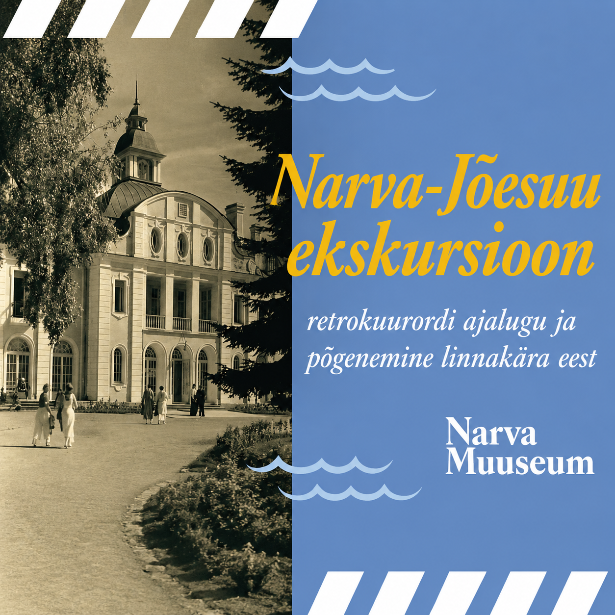 Narva-Jõesuu excursion – history of the retro resort and escape from the hustle and bustle of the city (EST)