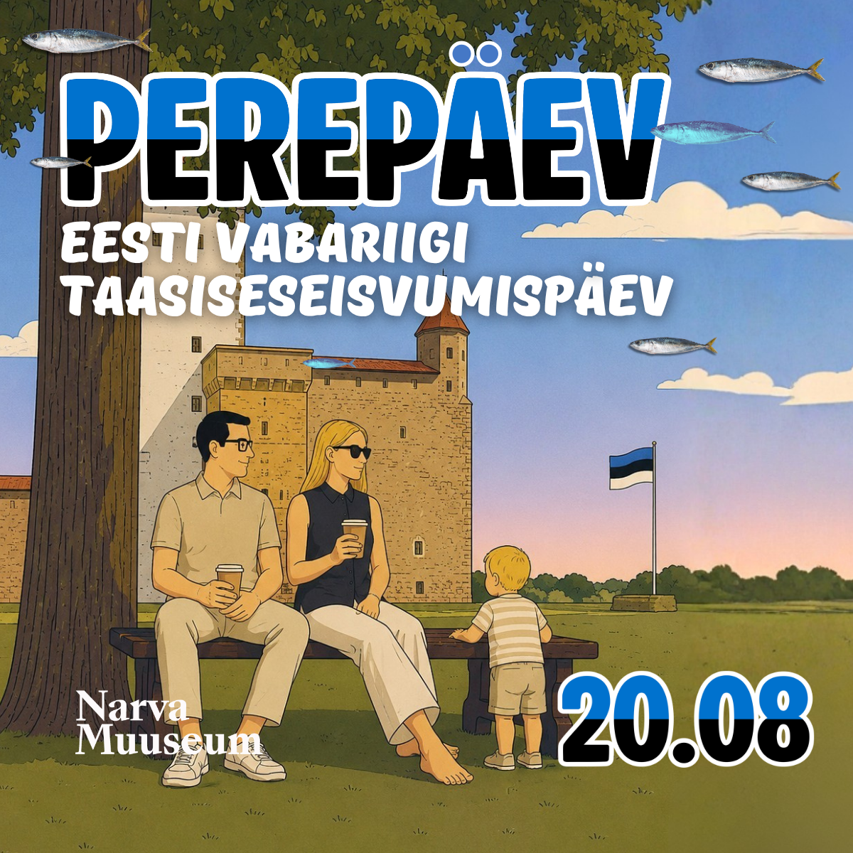 Estonia’s Restoration of Independence Day at Narva Castle