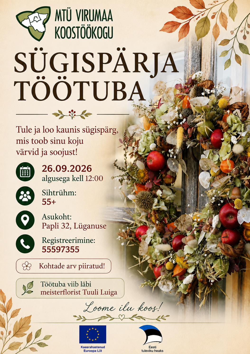 Sügispärja töötuba