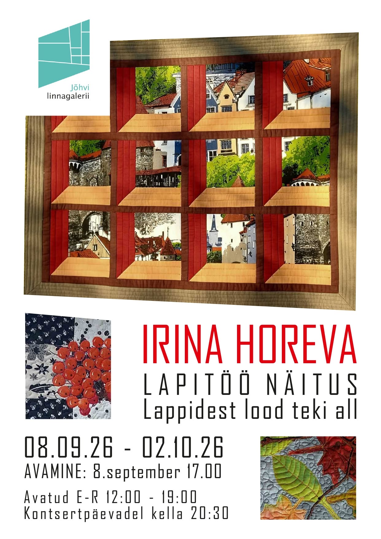 Exhibition of Irina Horeva’s patchwork works “Stories from Lapps under the blanket”