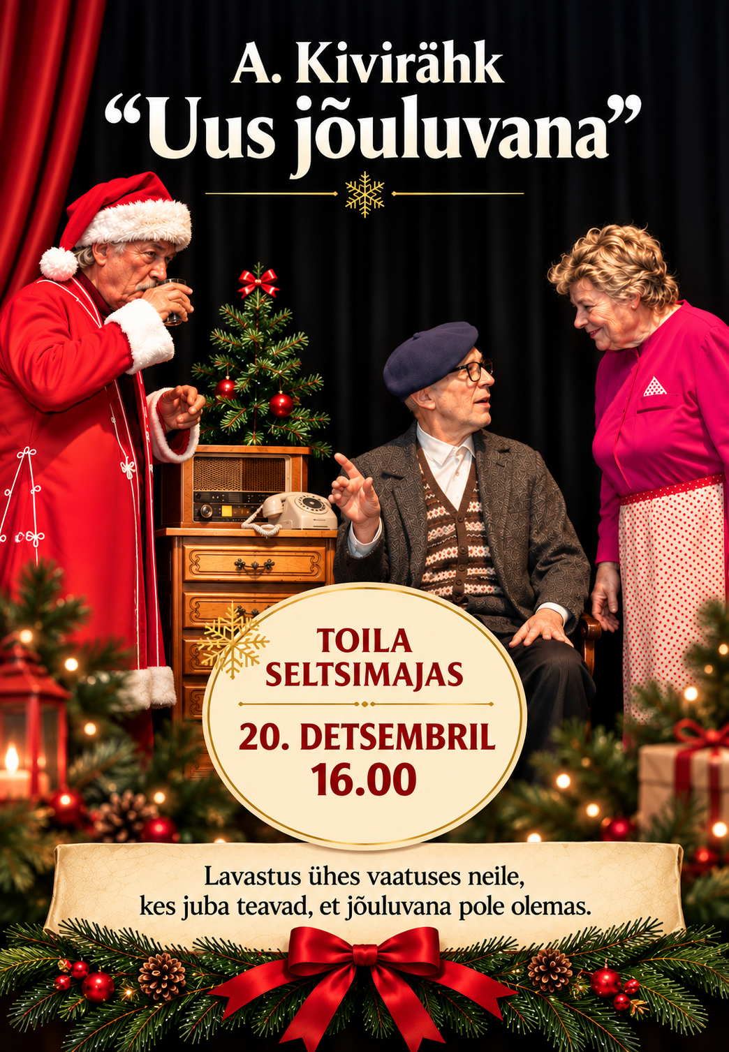 Jõgeva Linna Teater Presents “The New Santa Claus”