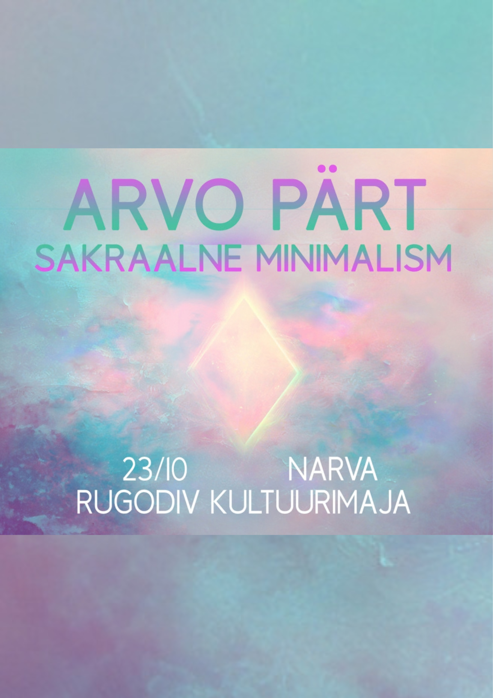 Concert “Arvo Pärt. Sacral minimalism.”