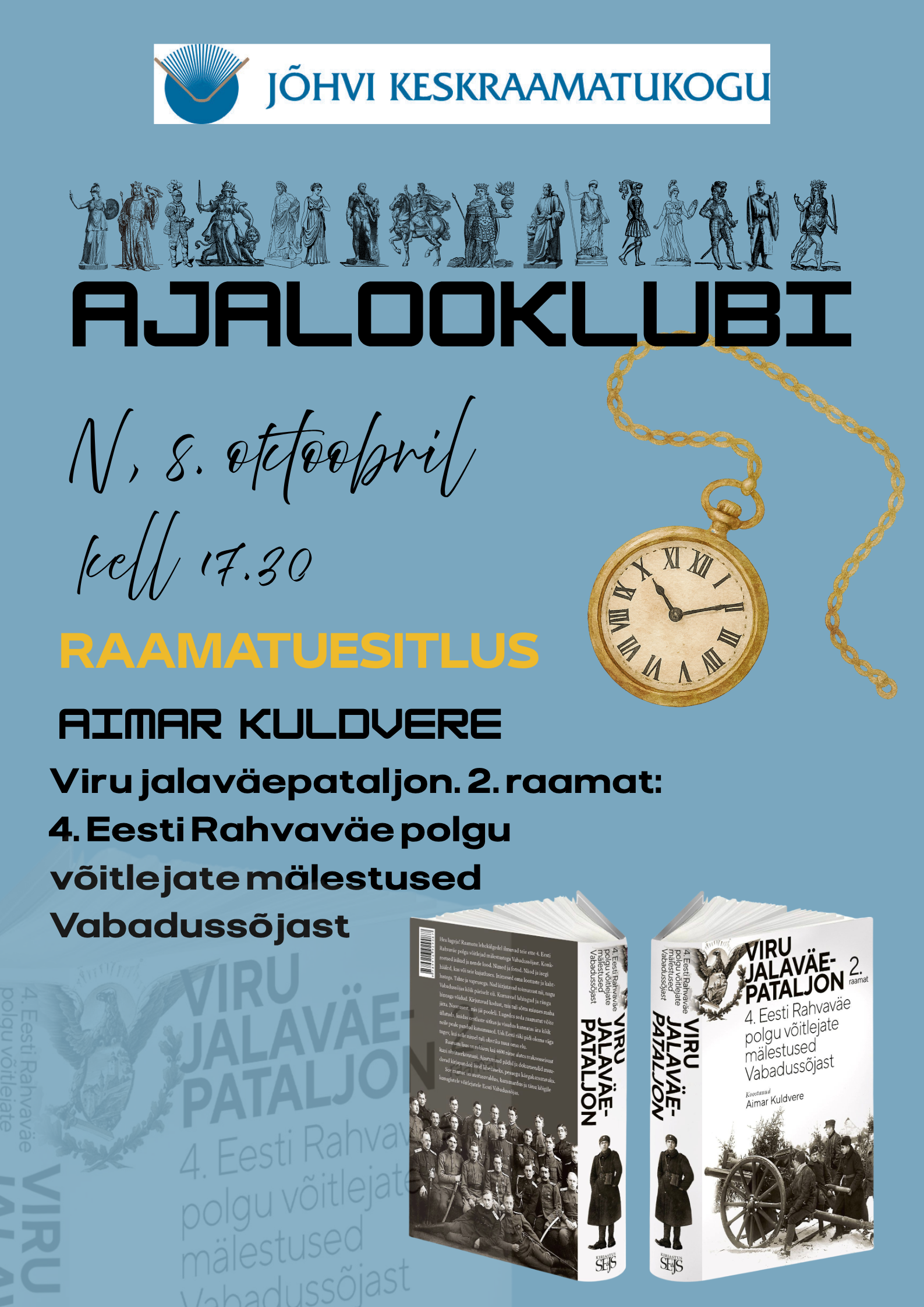 HISTORY CLUB: Book presentation by Aimar Kuldvere