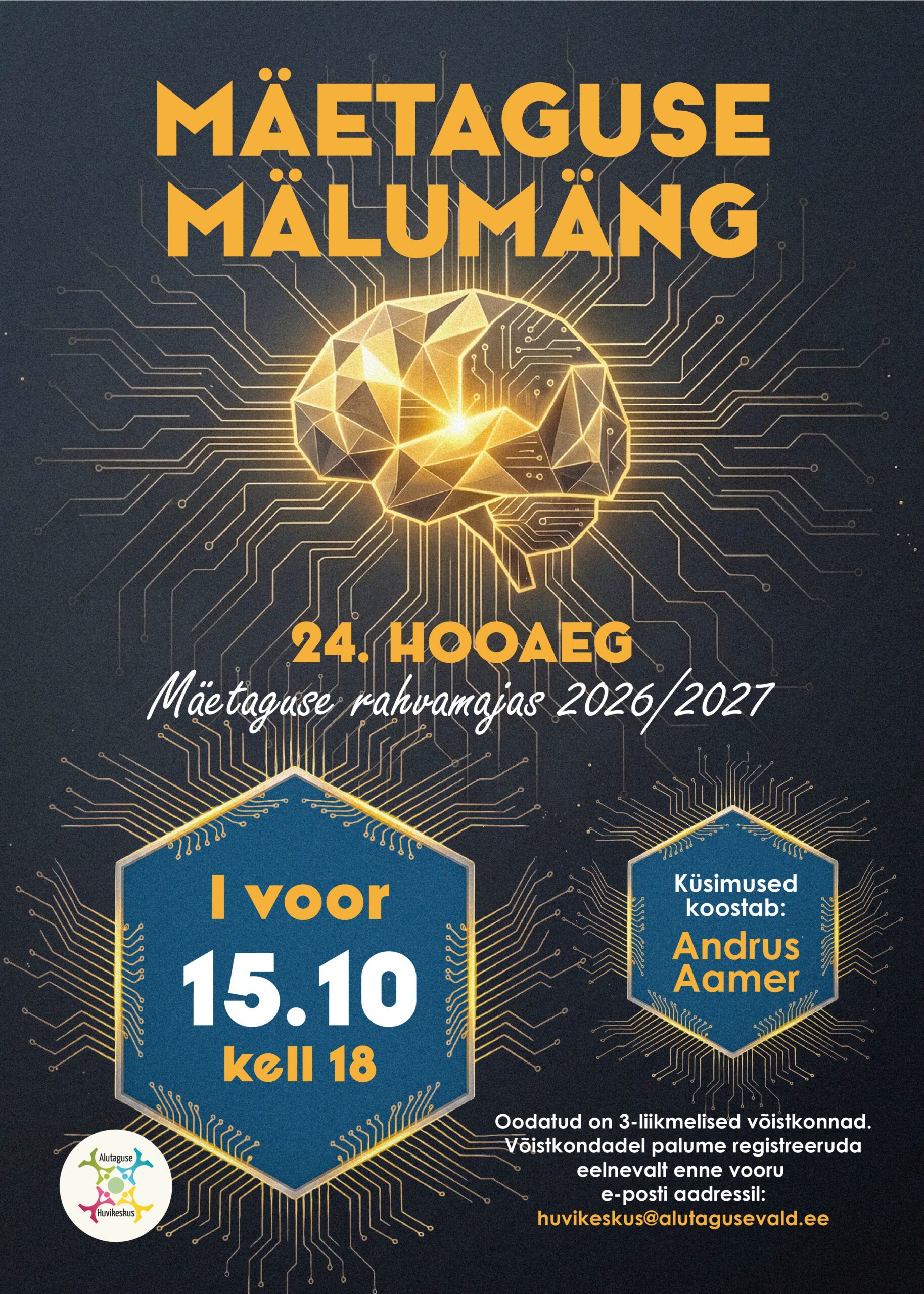 Mäetaguse mälumängu 24. hooaja I voor