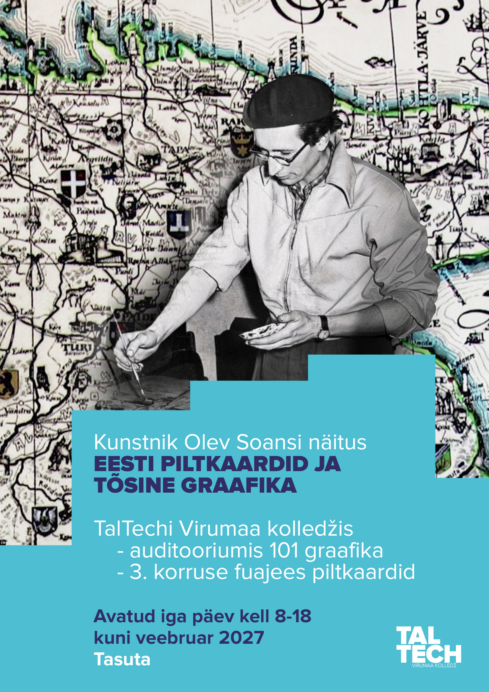 Current Soans exhibition “Estonian picture cards and serious graphics”