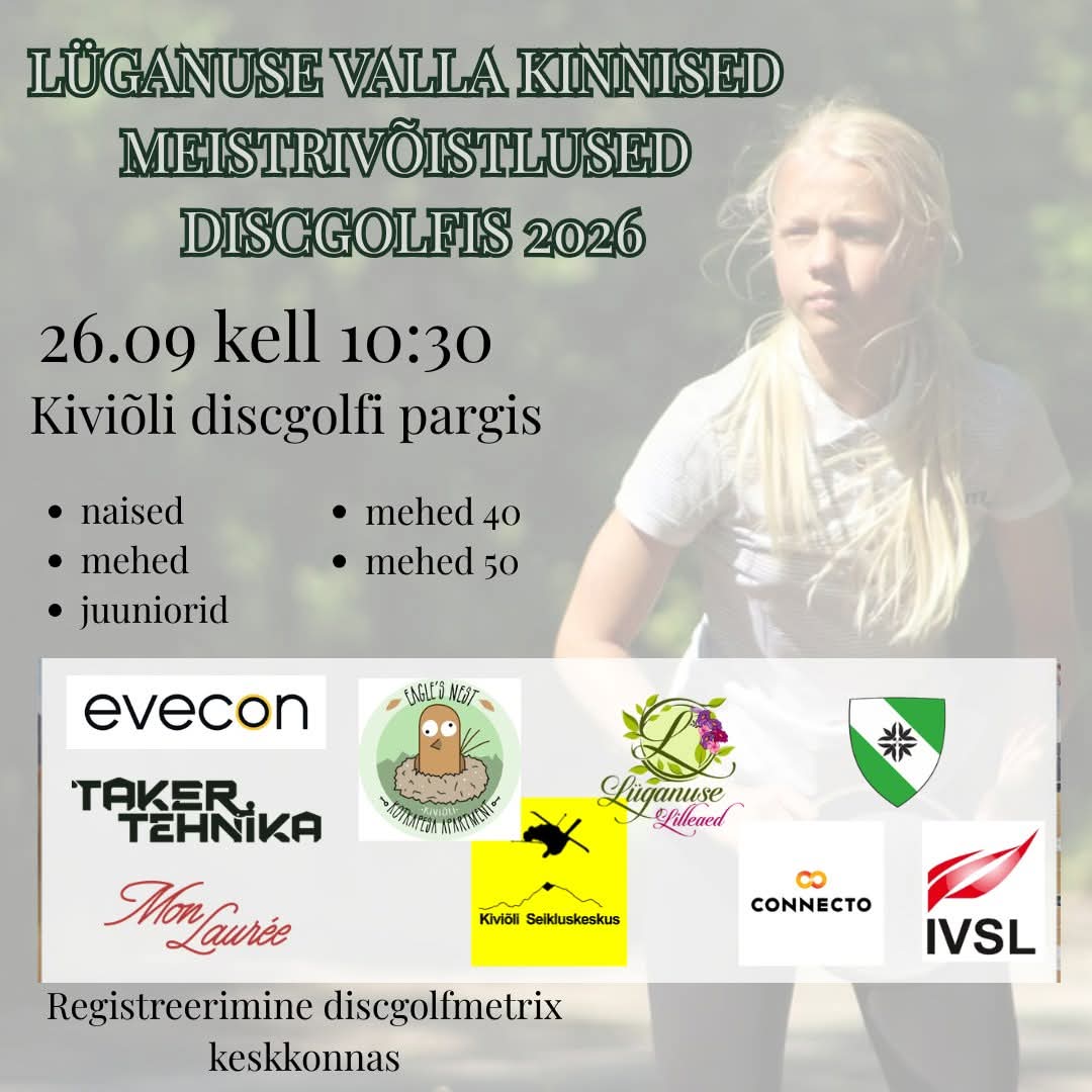 Lüganuse valla kinnised meistrivõistlused discolfis