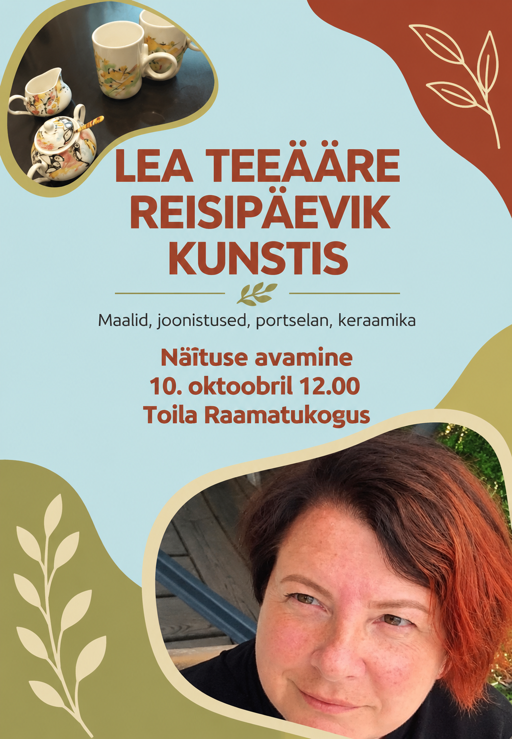 “Travel diary in art” – opening of Lea Teeääre’s exhibition