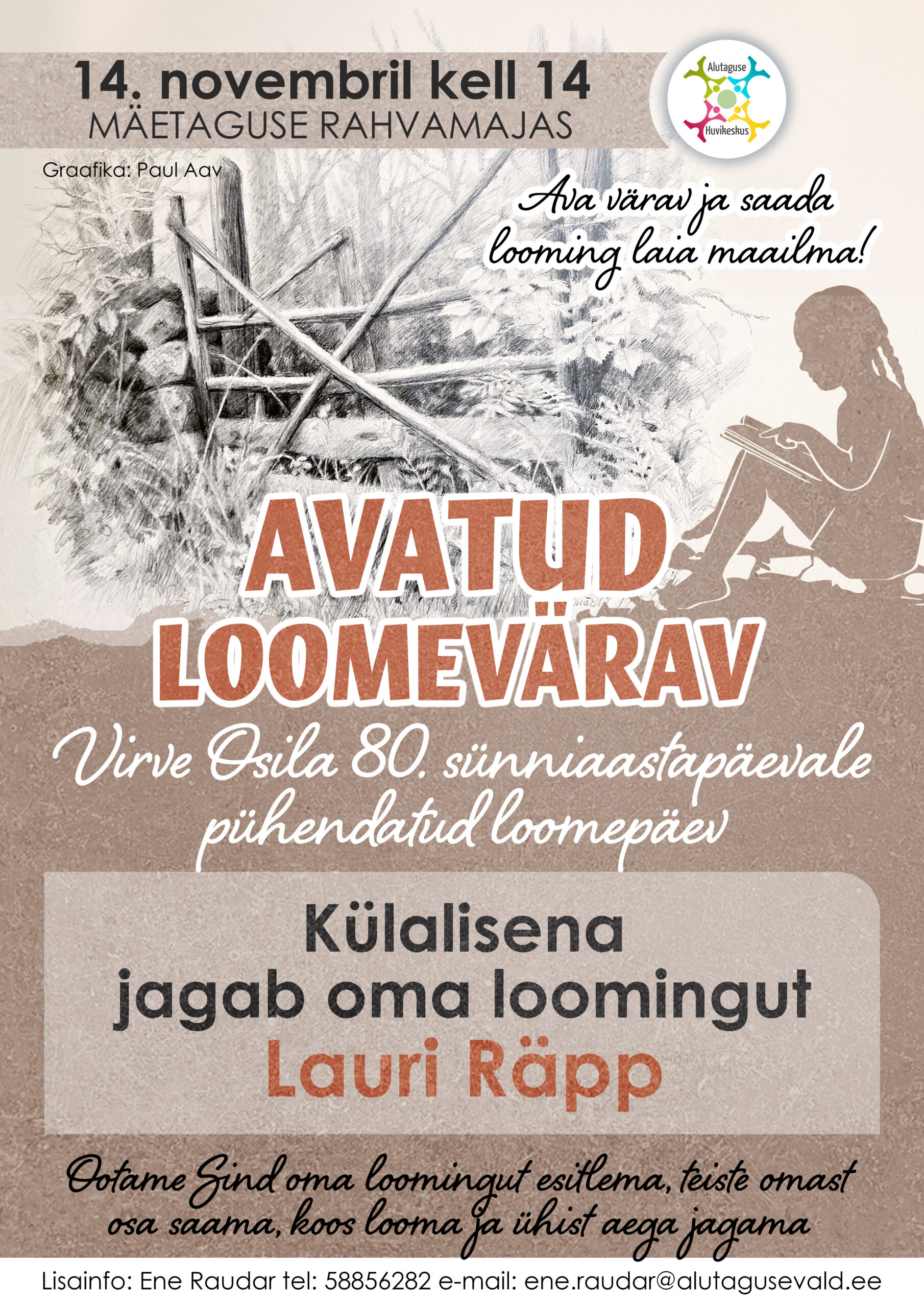 Virve Osila 80. sünniaastapäevale pühendatud loomingupäev