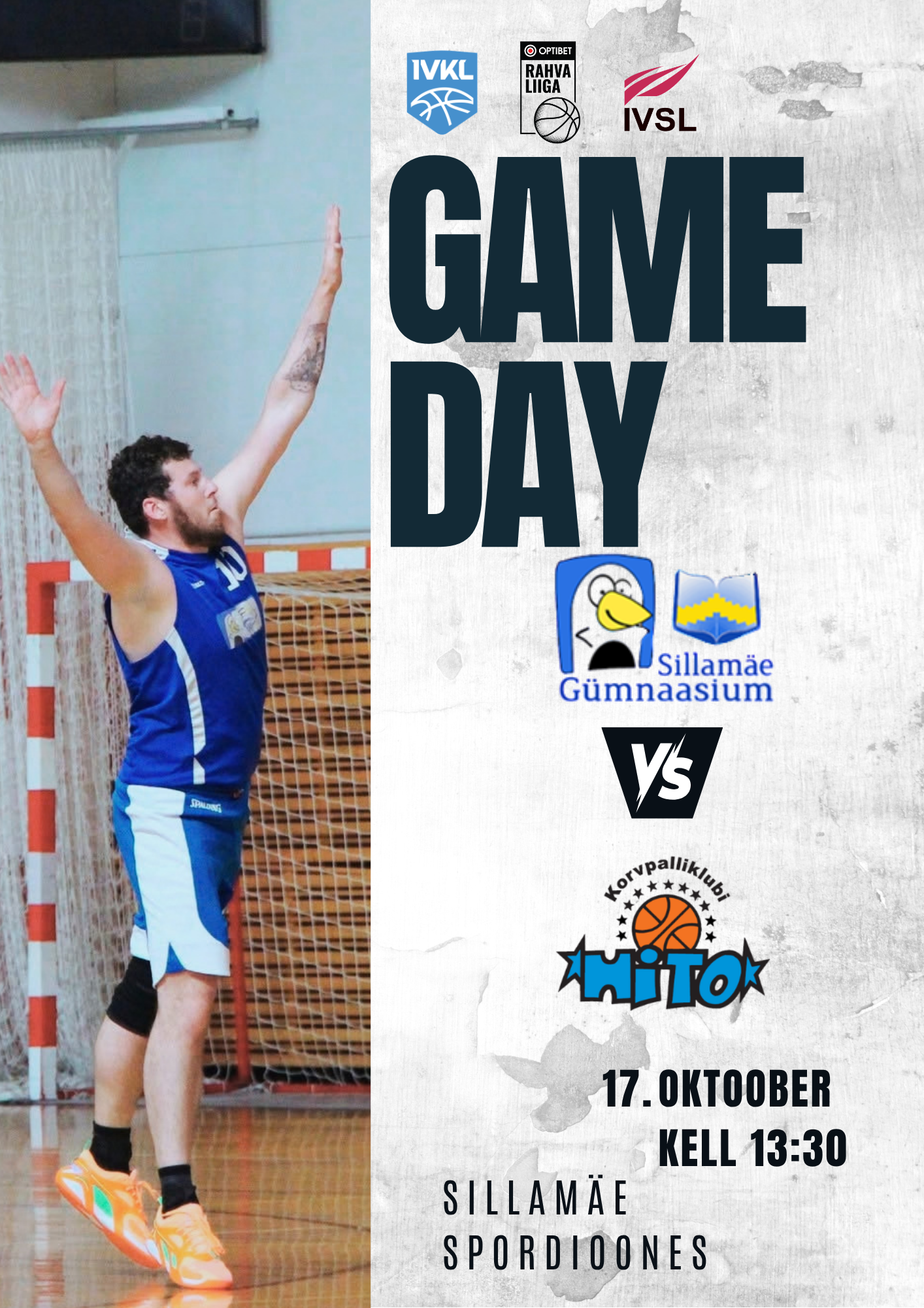 Optibet national league East region: Sillamäe gymnasium vs KK Hito/Elvarem