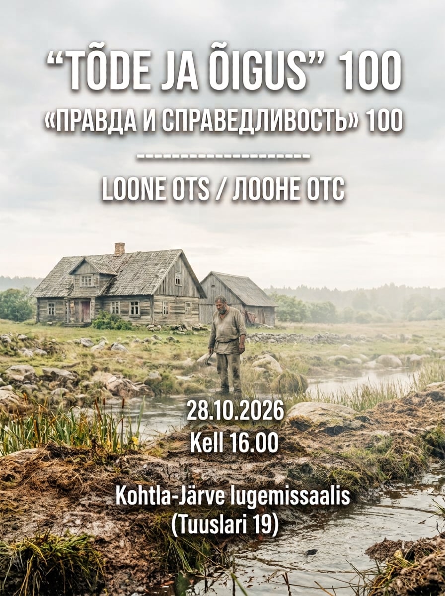 A. H. Tammsaare “Tõde ja õigus” 100