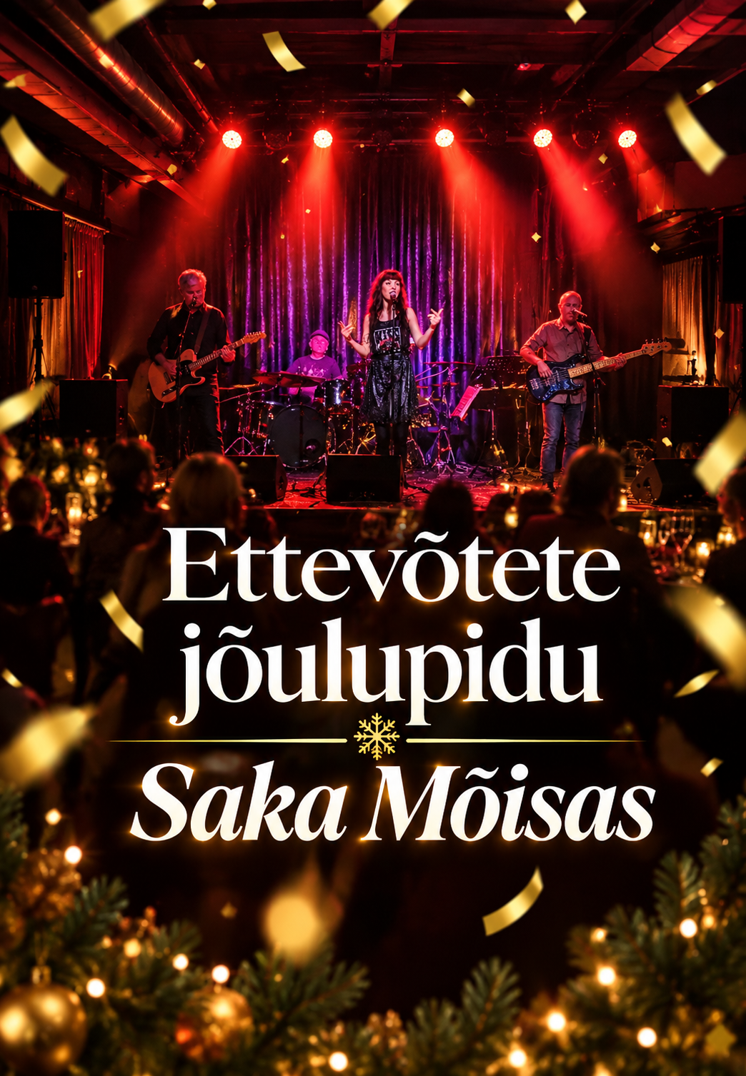 Ida-Virumaa Companies’ Christmas Party at Saka Manor • Full House Band • DJ Heiko Merikan