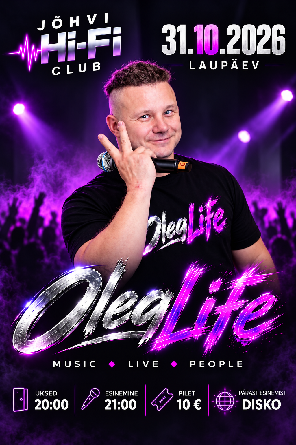 OlegLife — музыкальный вечер в HI-FI Club
